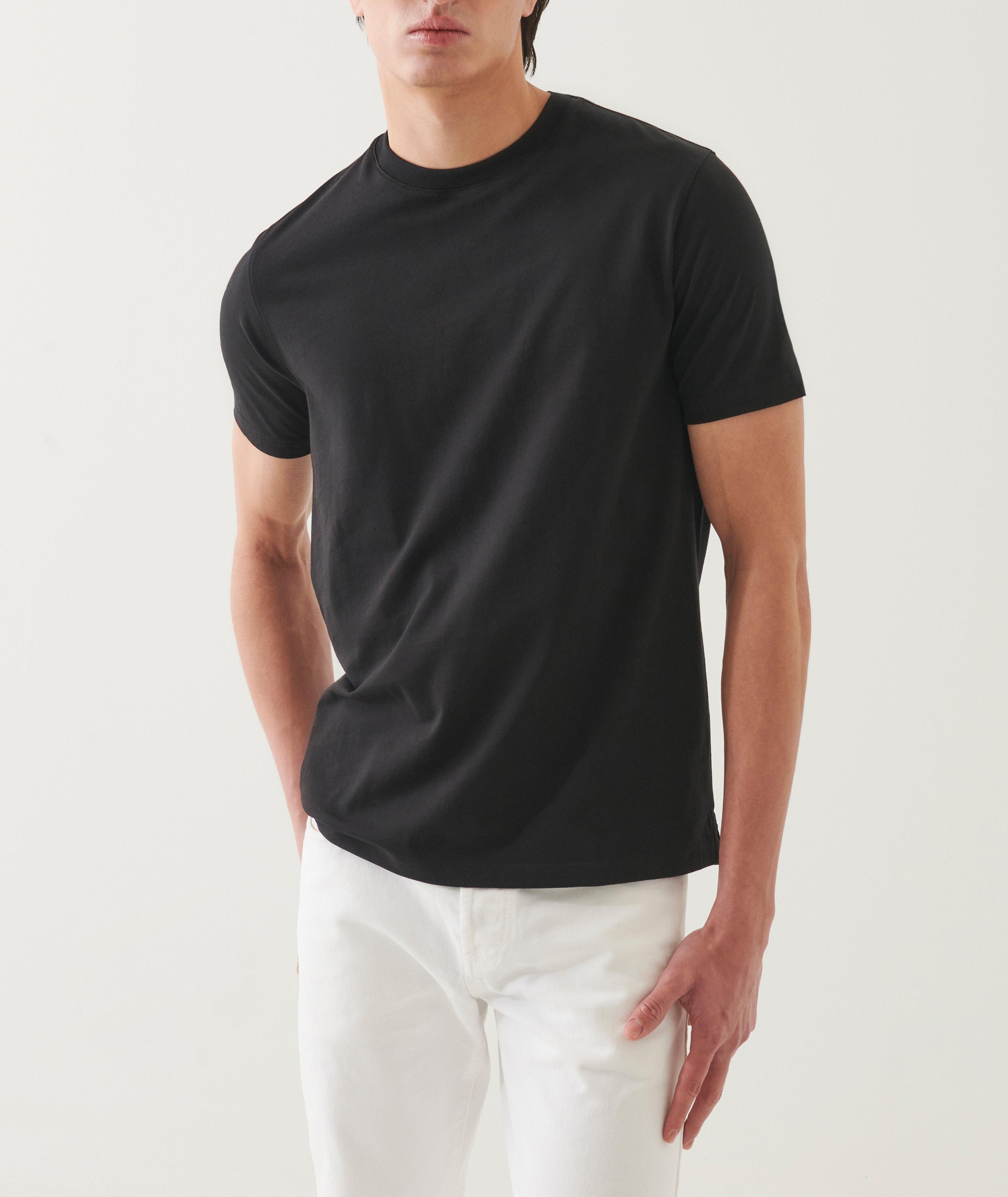 Pima Cotton Crewneck T-Shirt image 5