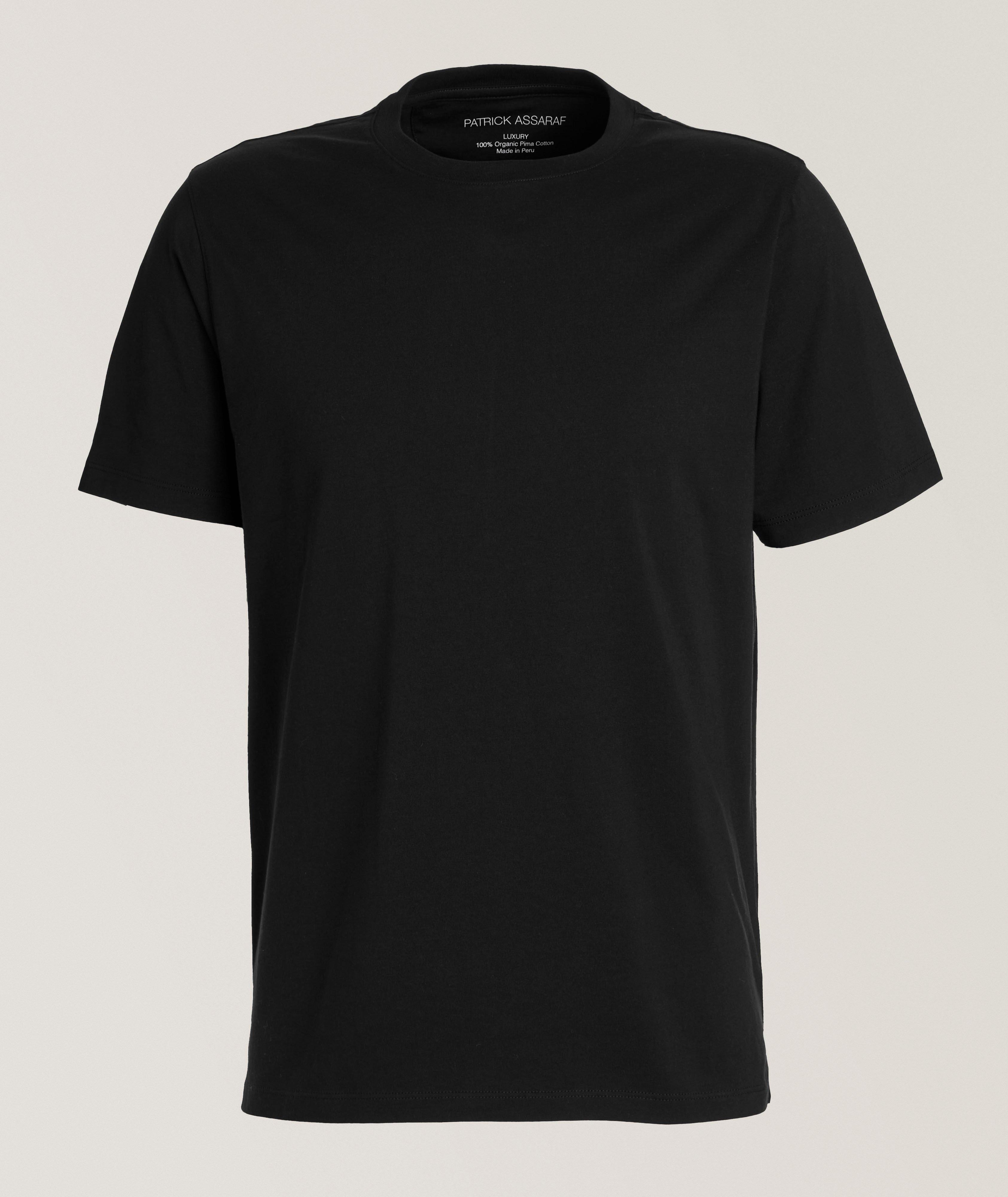 Pima Cotton Crewneck T-Shirt image 0