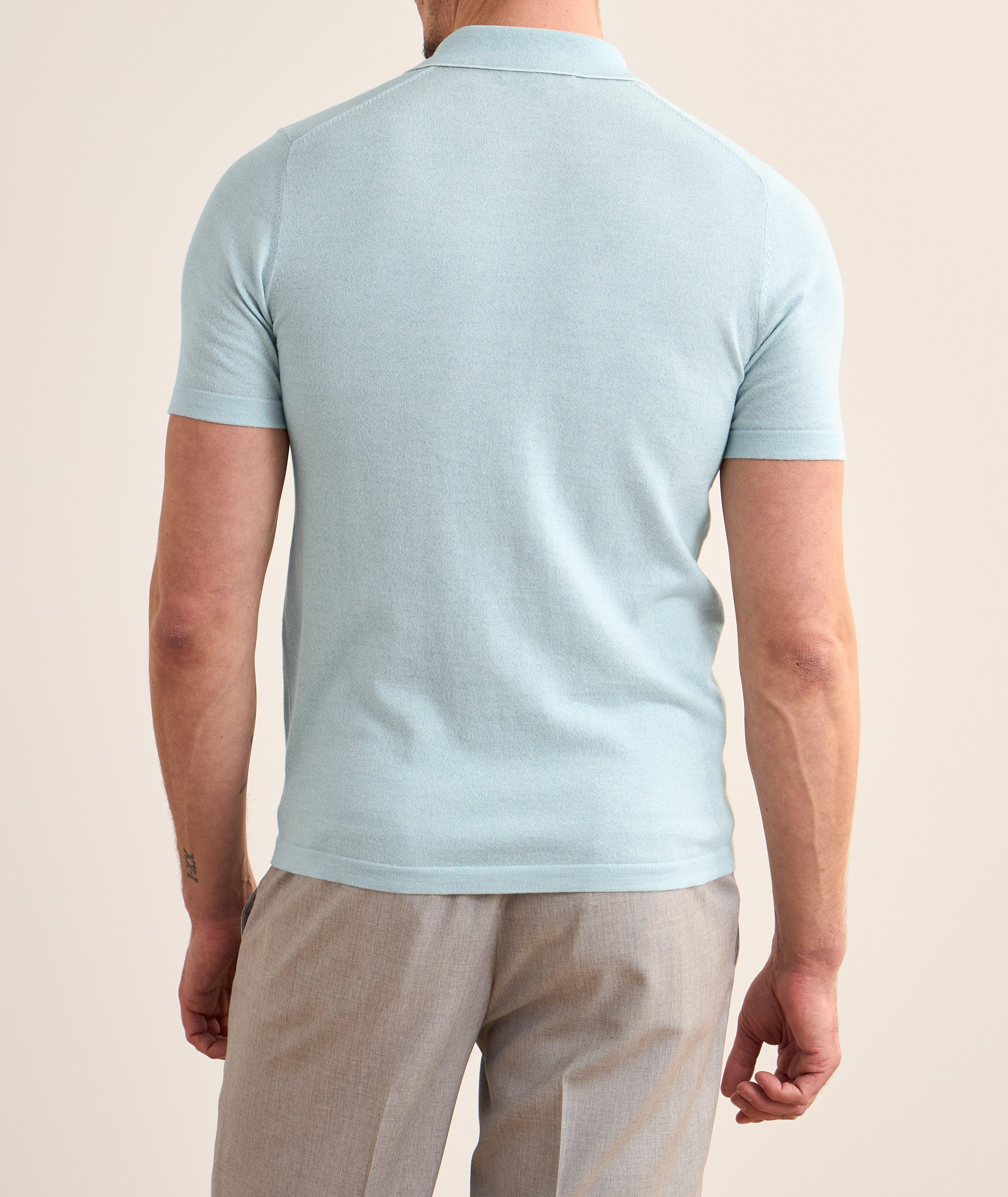 Cotton-Blend Tipped Polo image 2