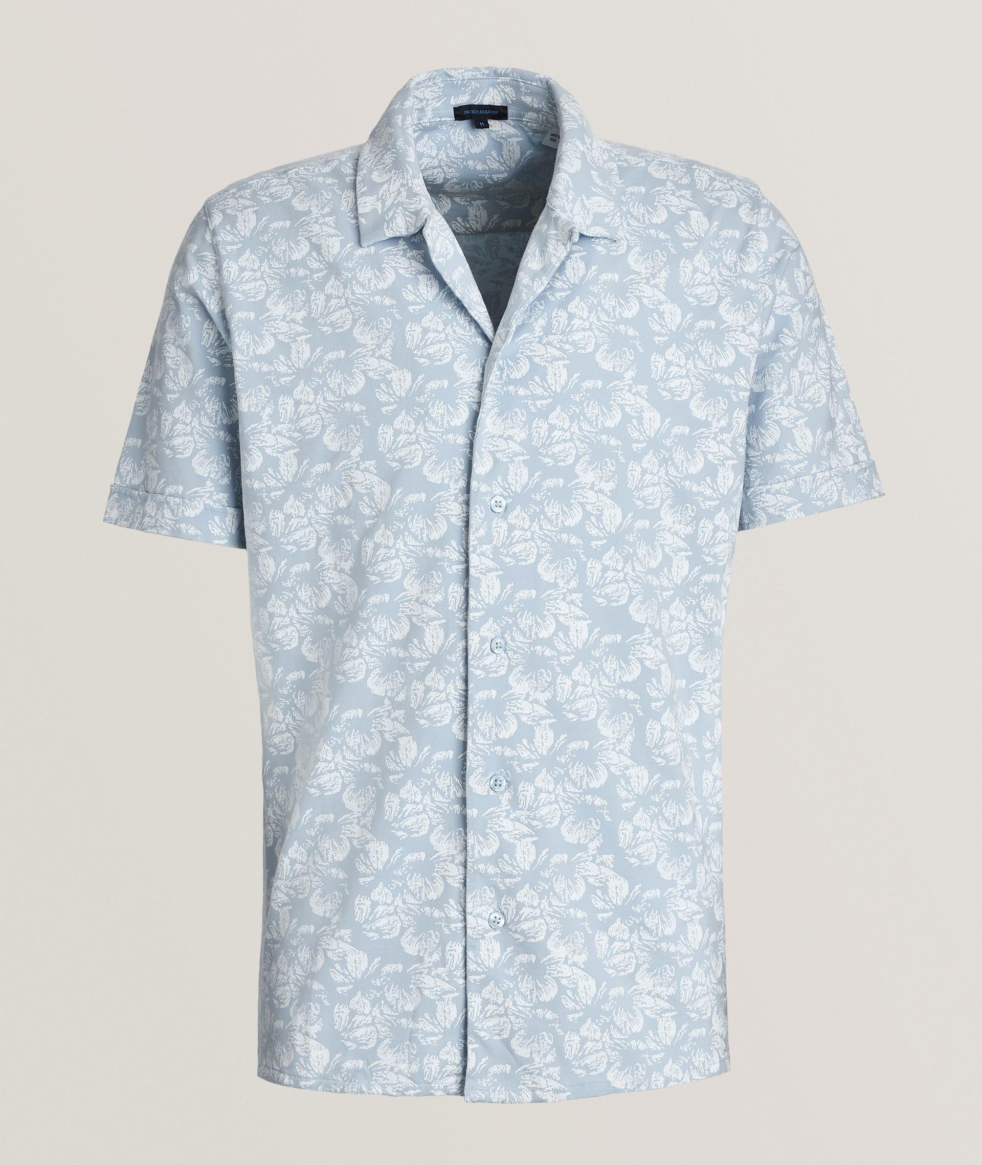 Floral Print Camp Shirt image 0