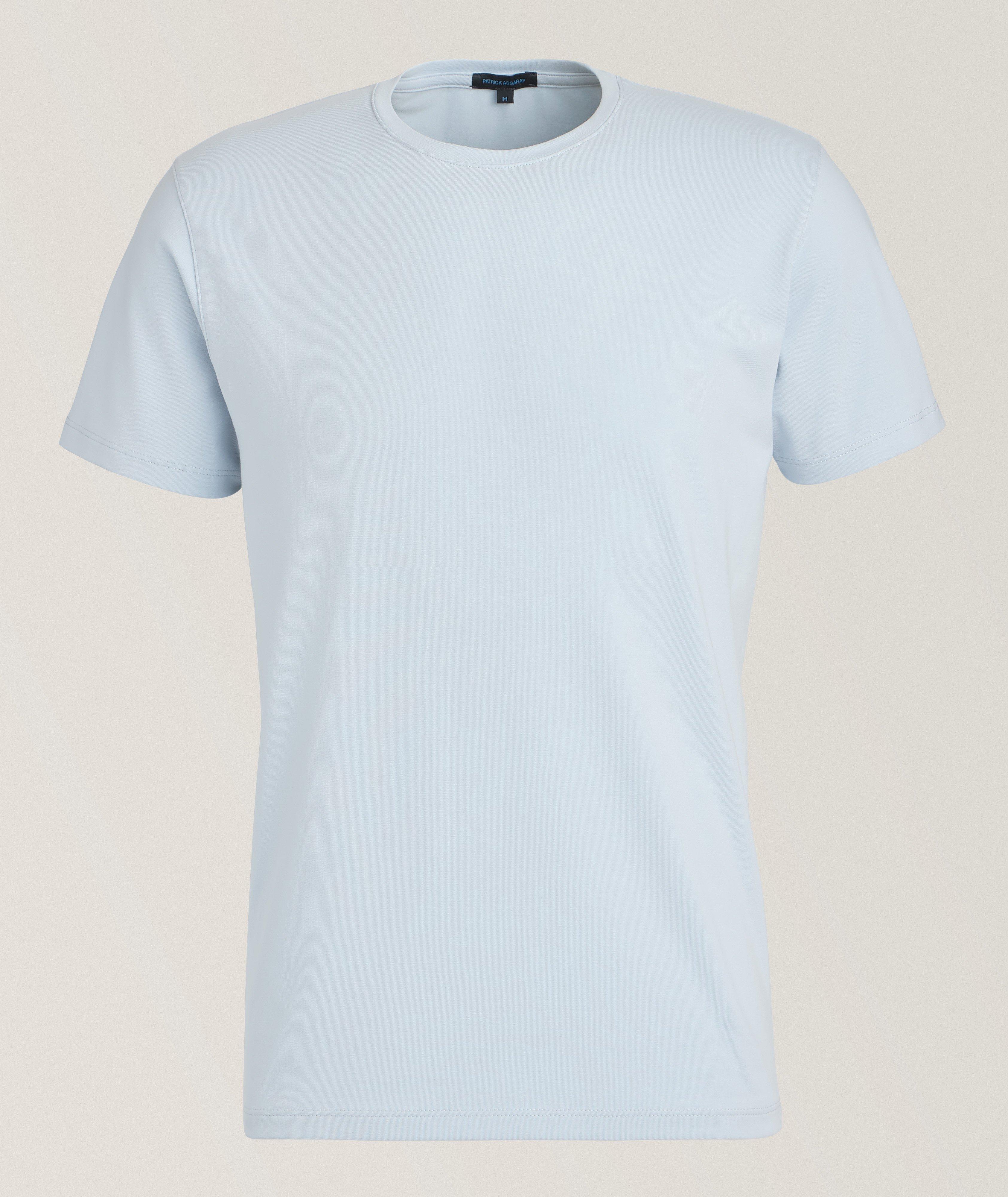 Stretch-Pima Cotton Crewneck T-Shirt image 0