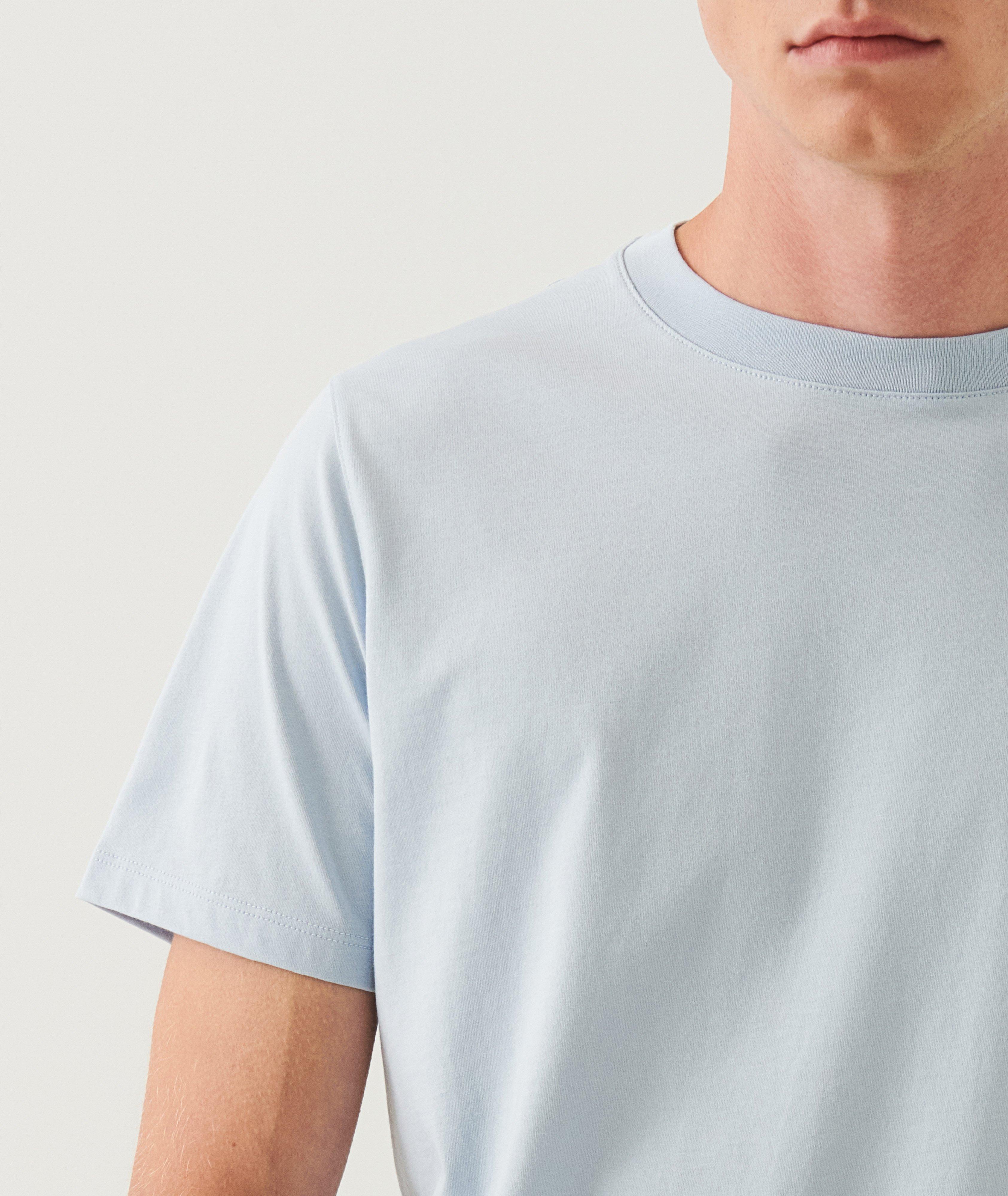 Pima Cotton Crewneck T-Shirt image 3