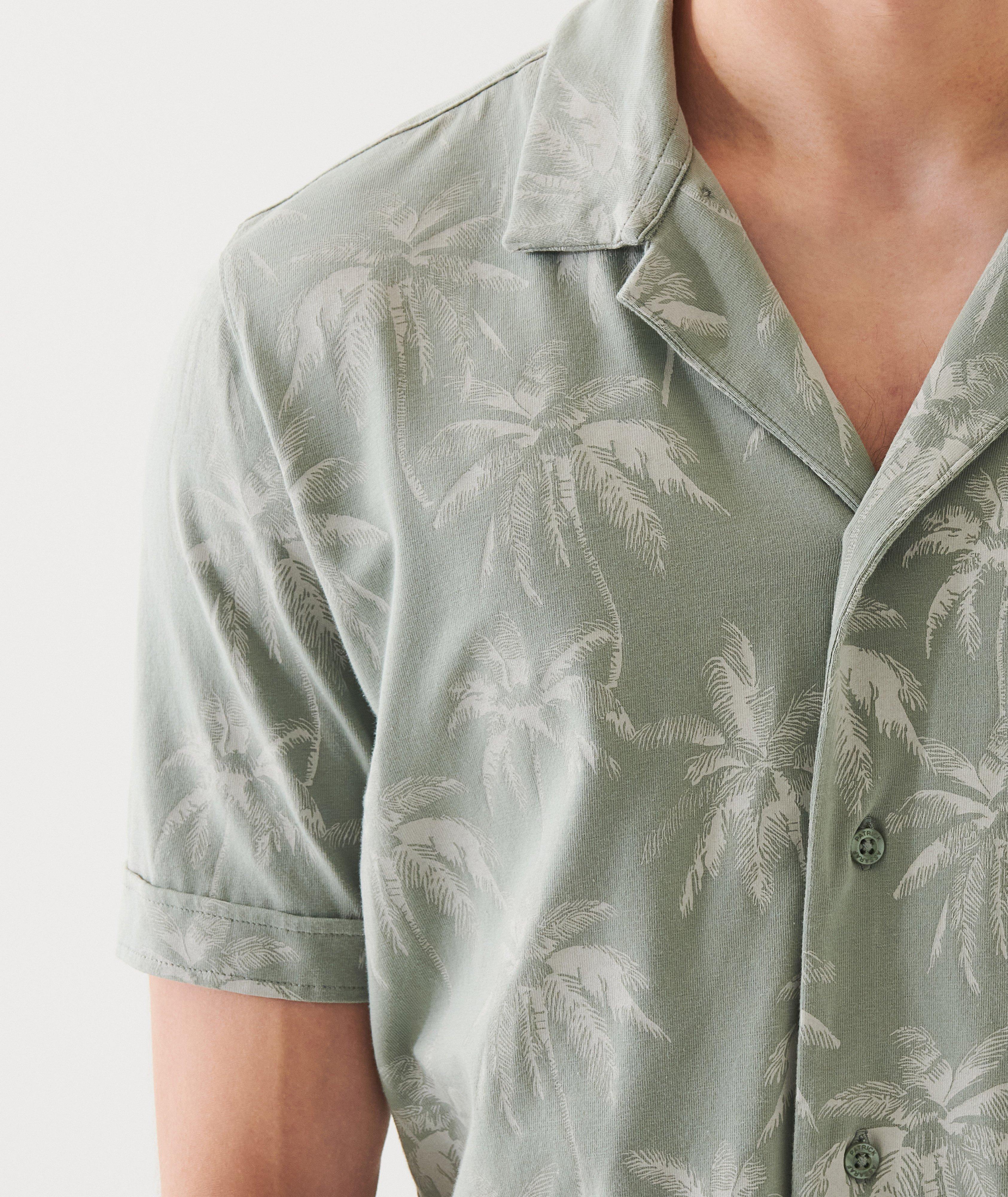 Palm Print Camp Shirt image 3