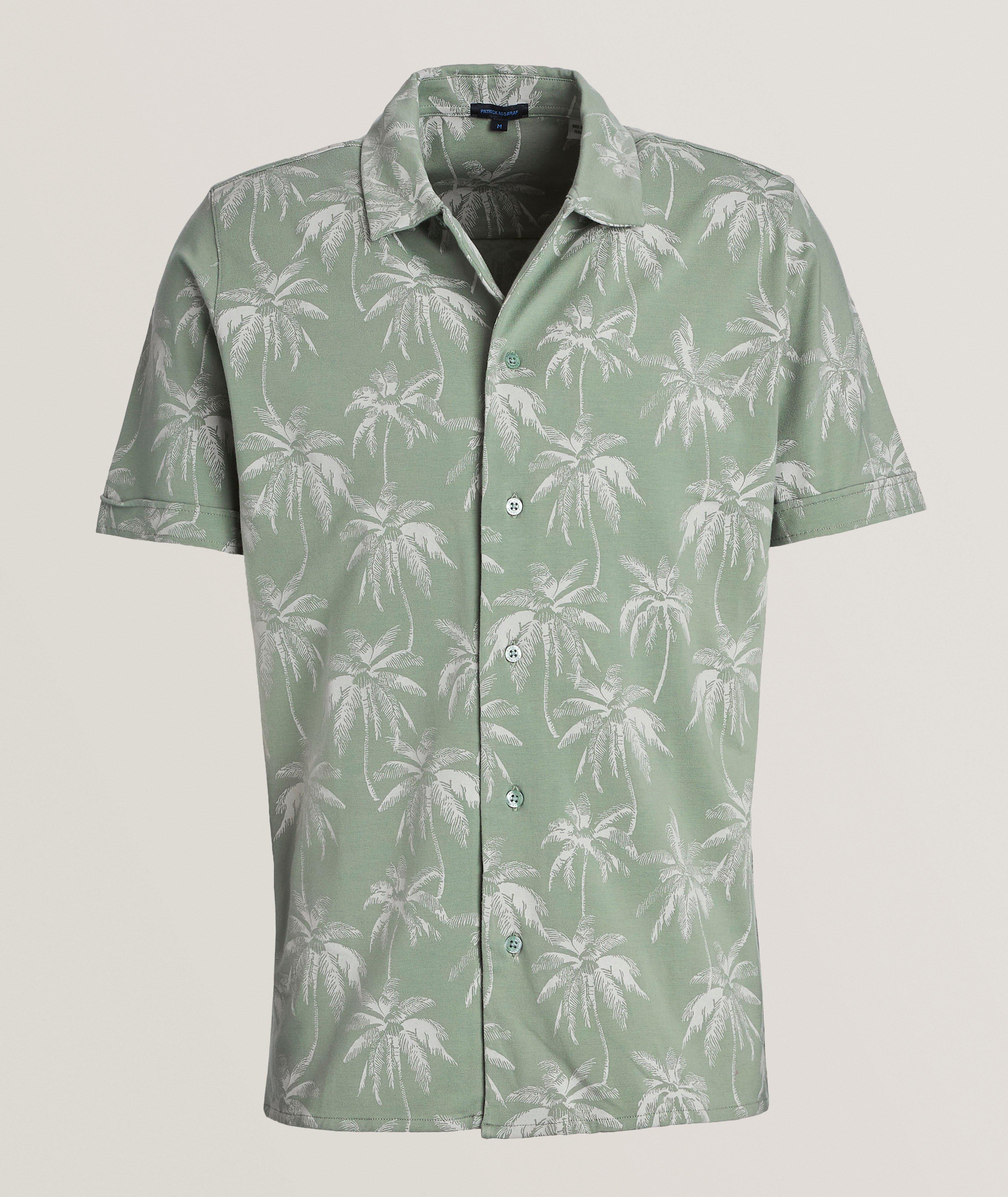 Palm Print Camp Shirt image 0