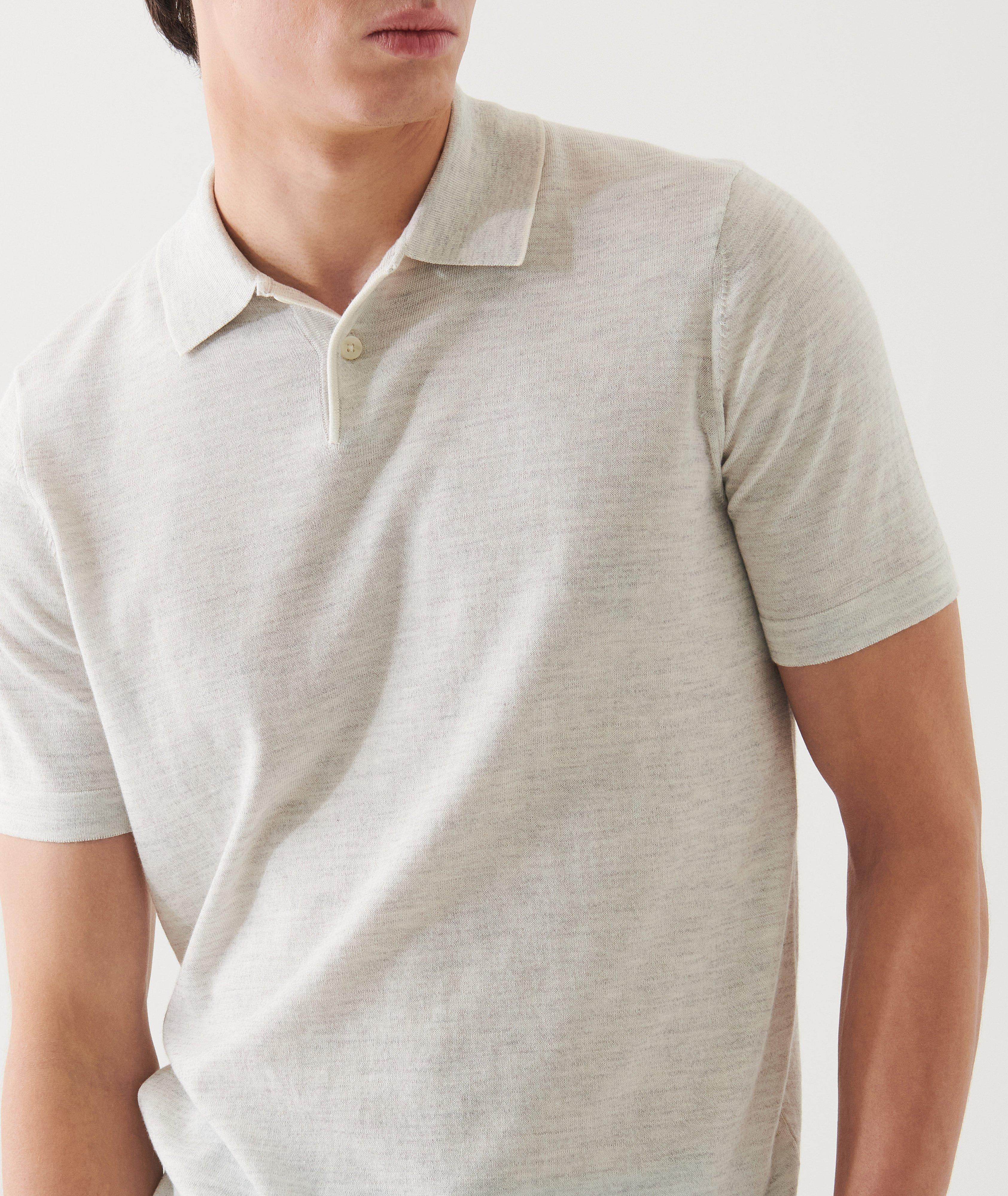 Cotton-Blend Tipped Polo  image 2