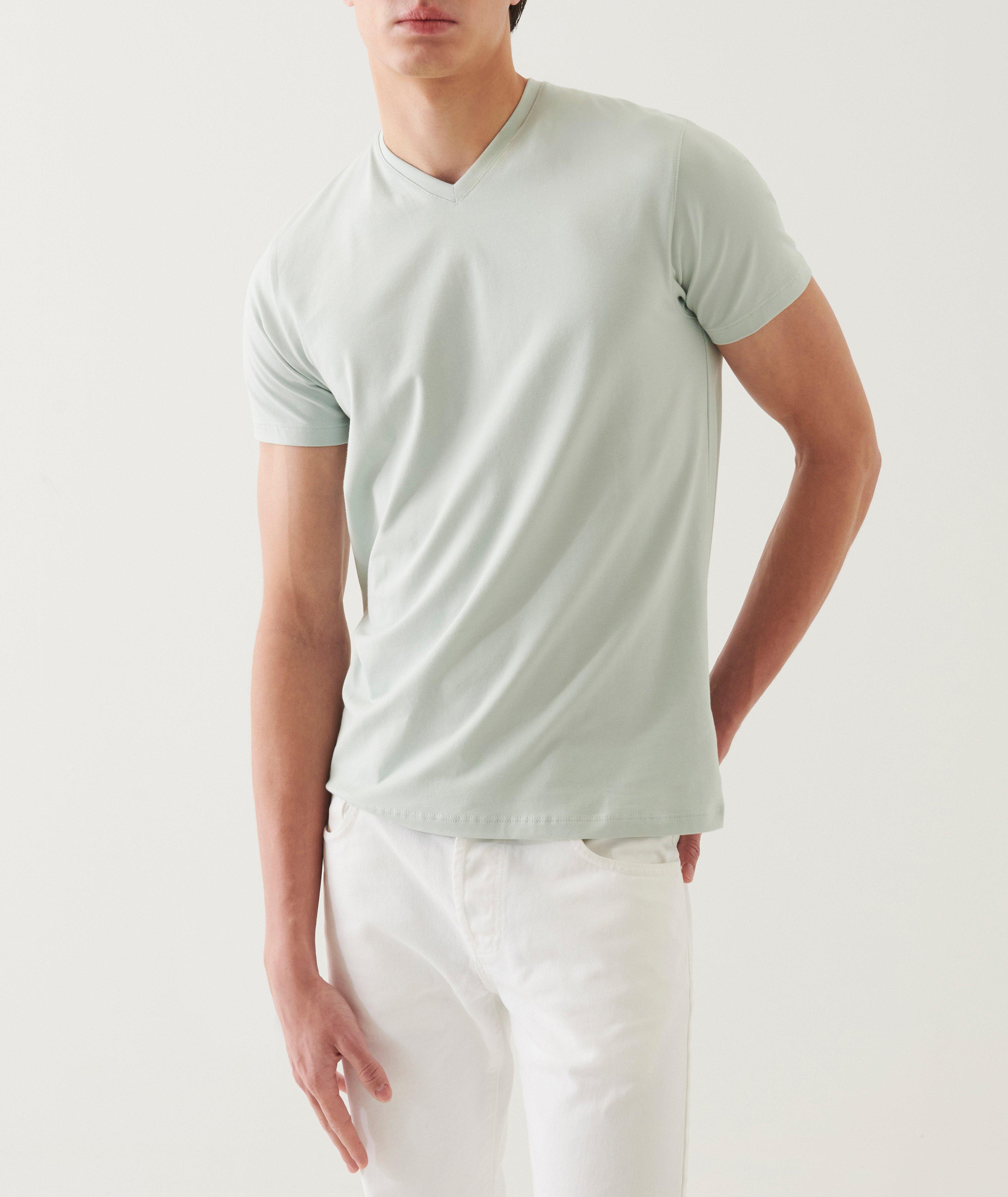 Pima Stretch-Cotton T-Shirt image 5