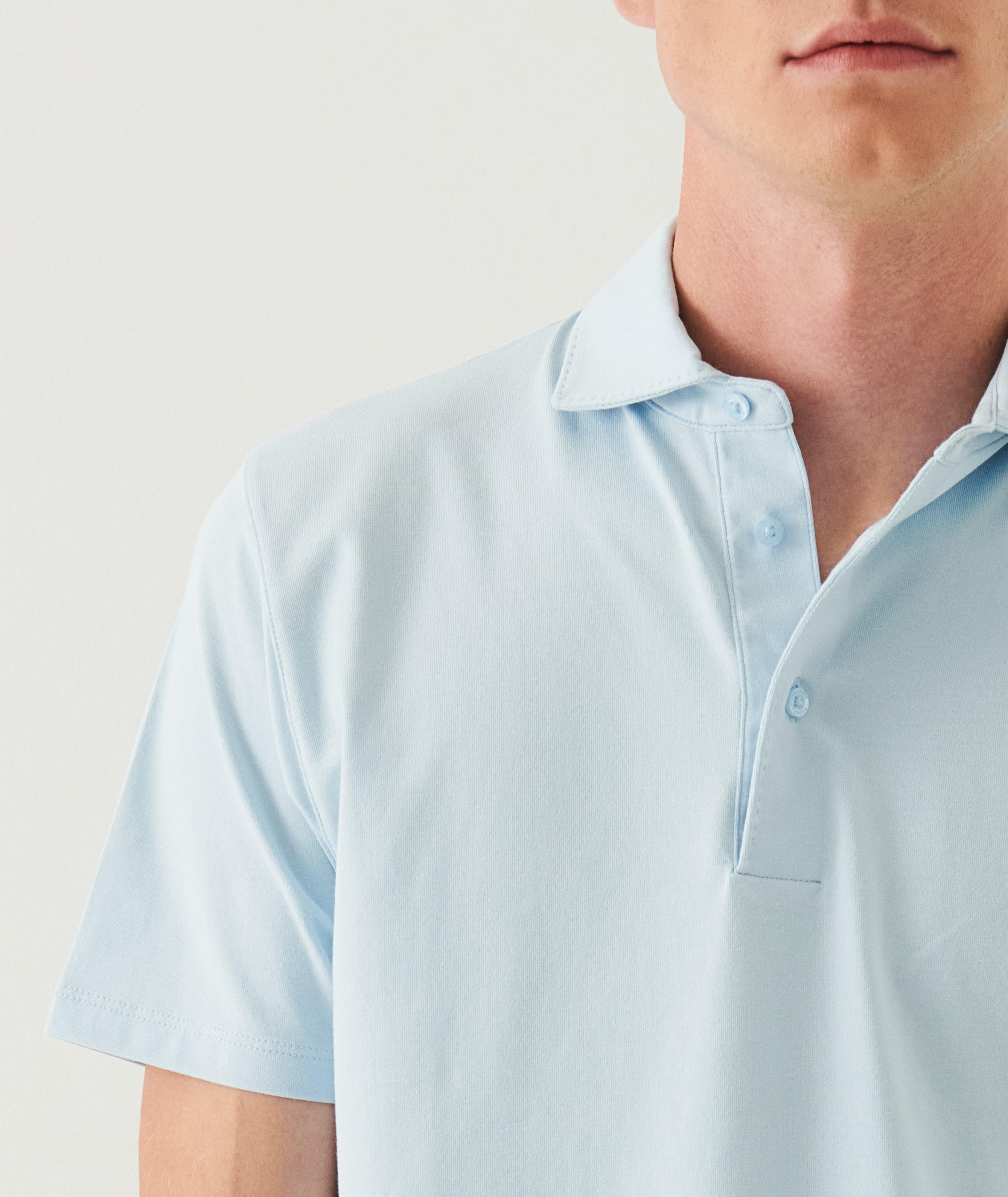 Stretch-Pima Cotton Polo  image 3