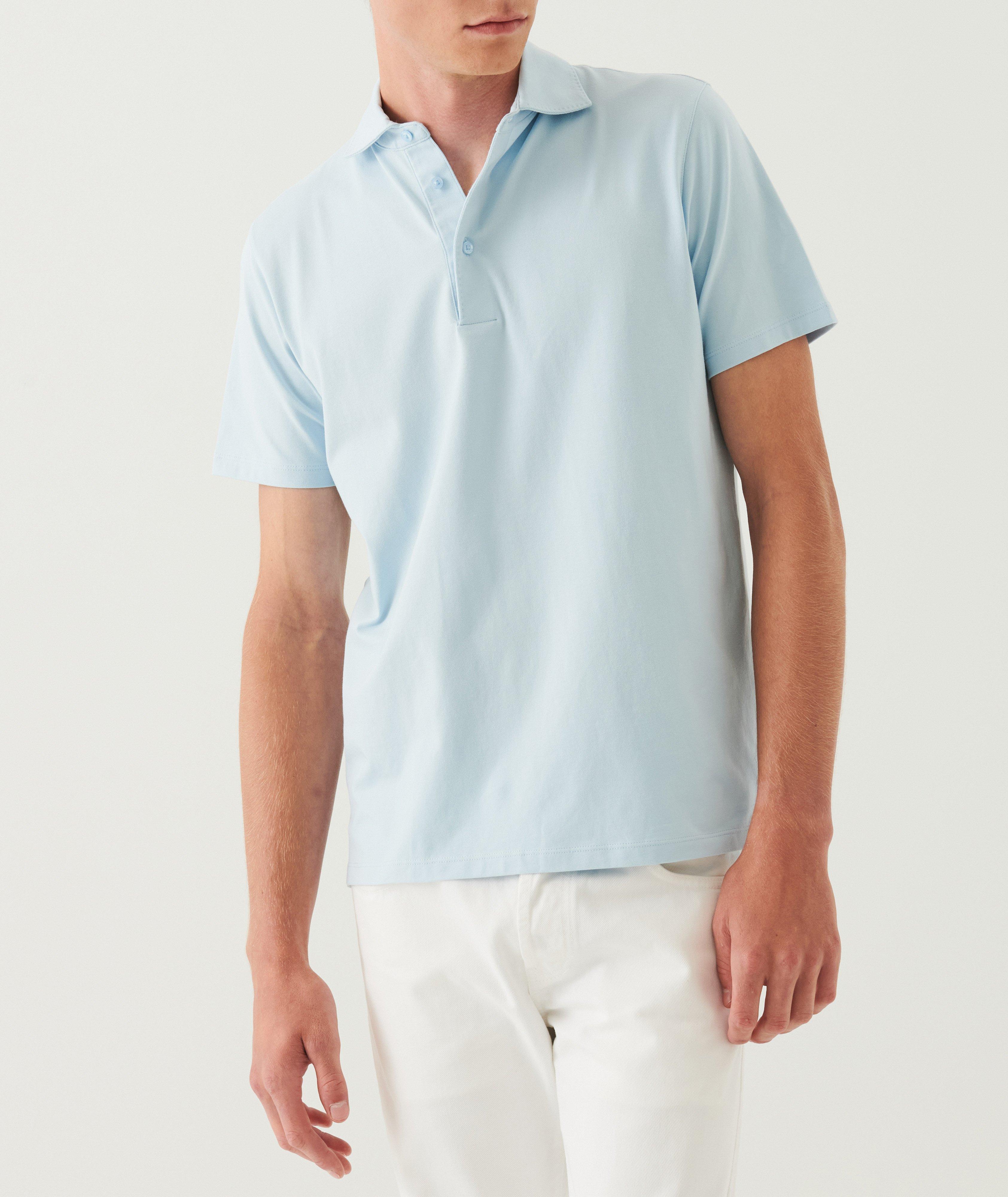 Stretch-Pima Cotton Polo  image 5