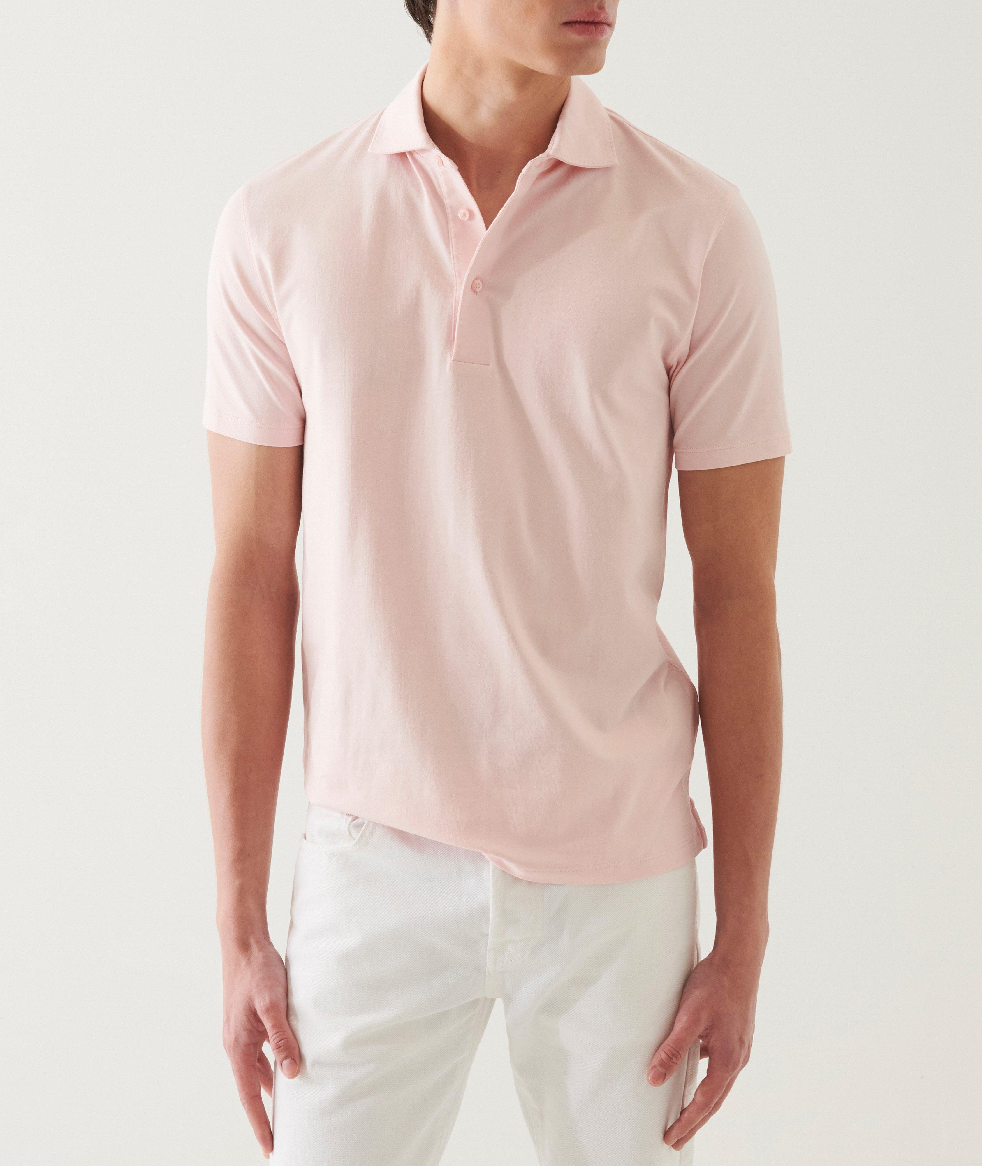 Polo en coton pima extensible image 1