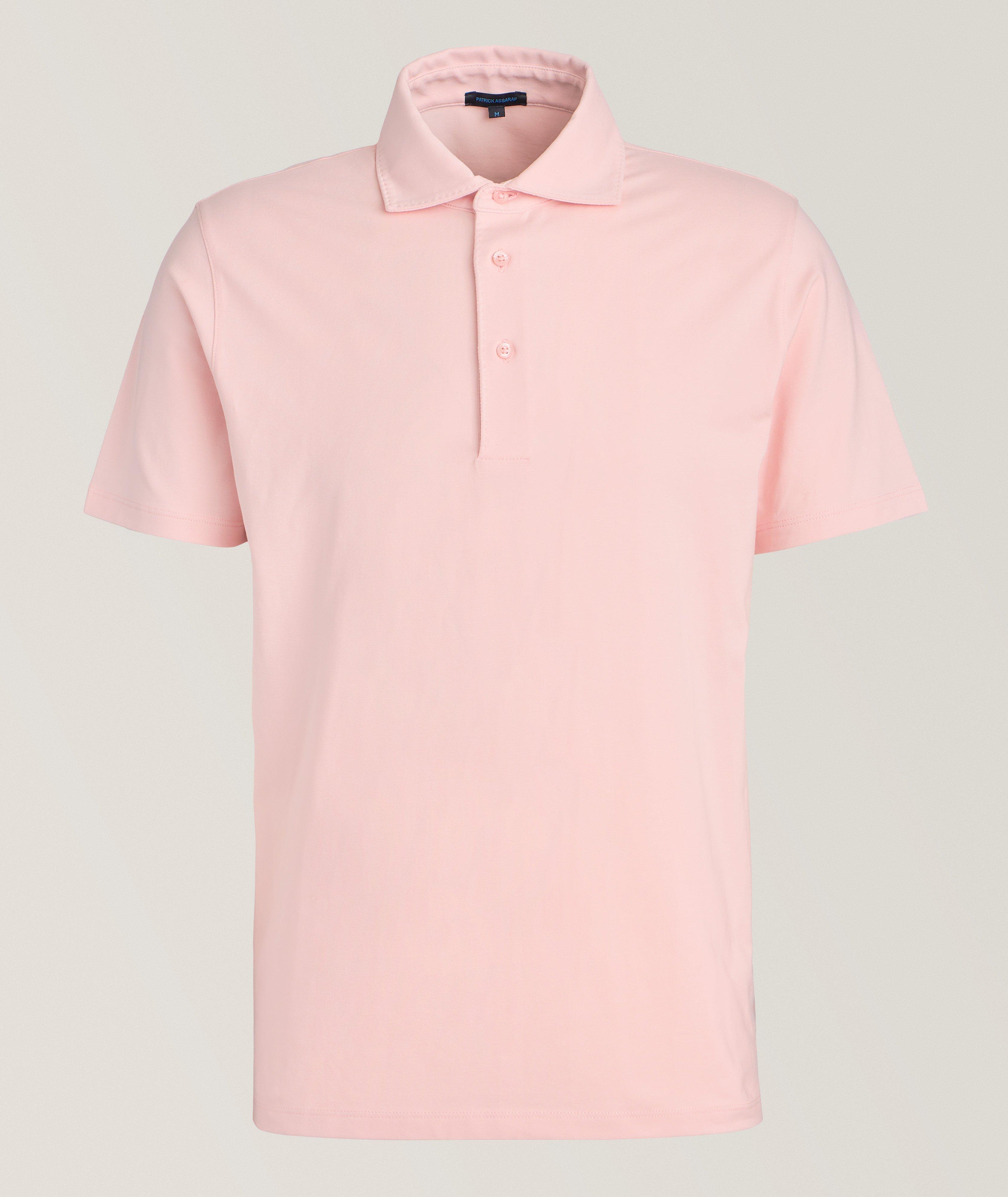 Polo en coton pima extensible image 0