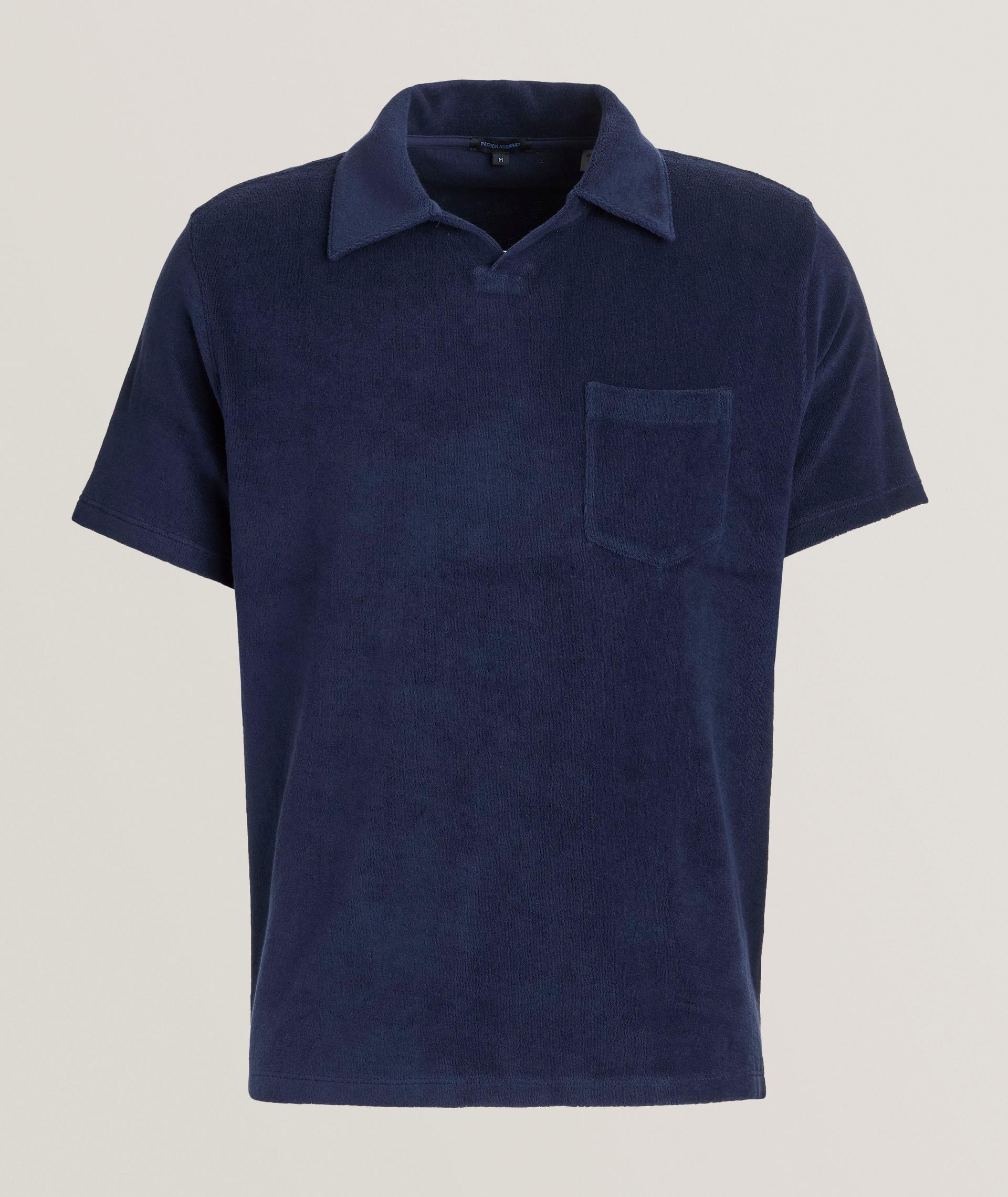 Pima Terry Cotton Open Polo image 0