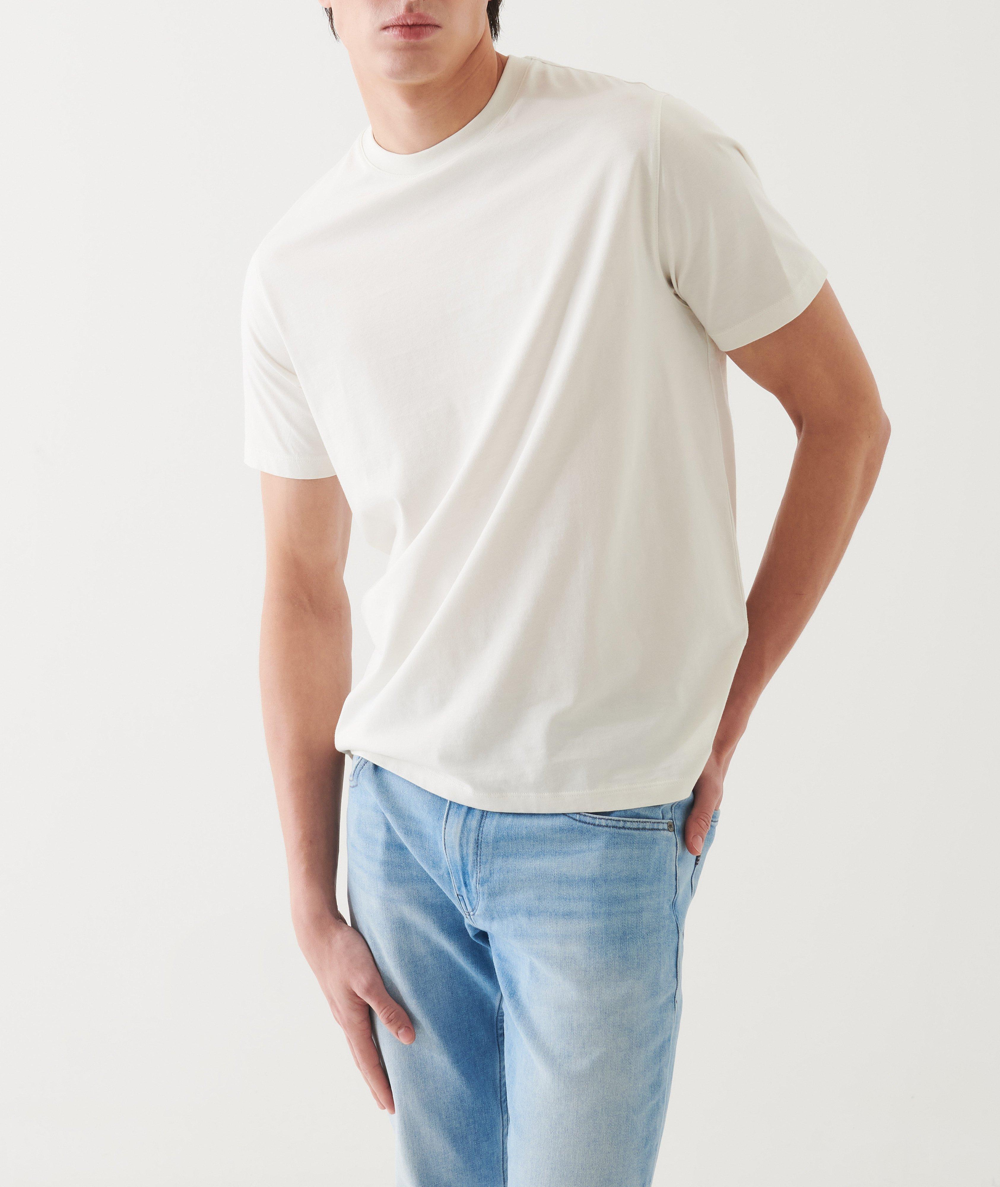 Pima Cotton Crewneck T-Shirt image 1