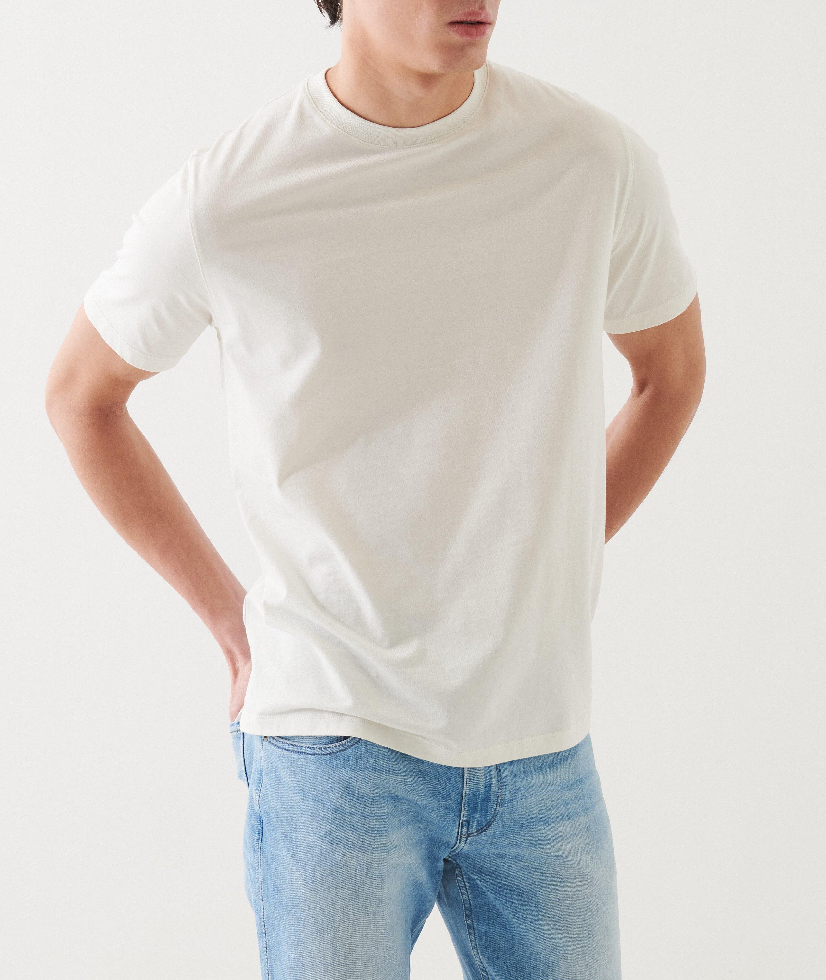 Pima Cotton Crewneck T-Shirt image 2