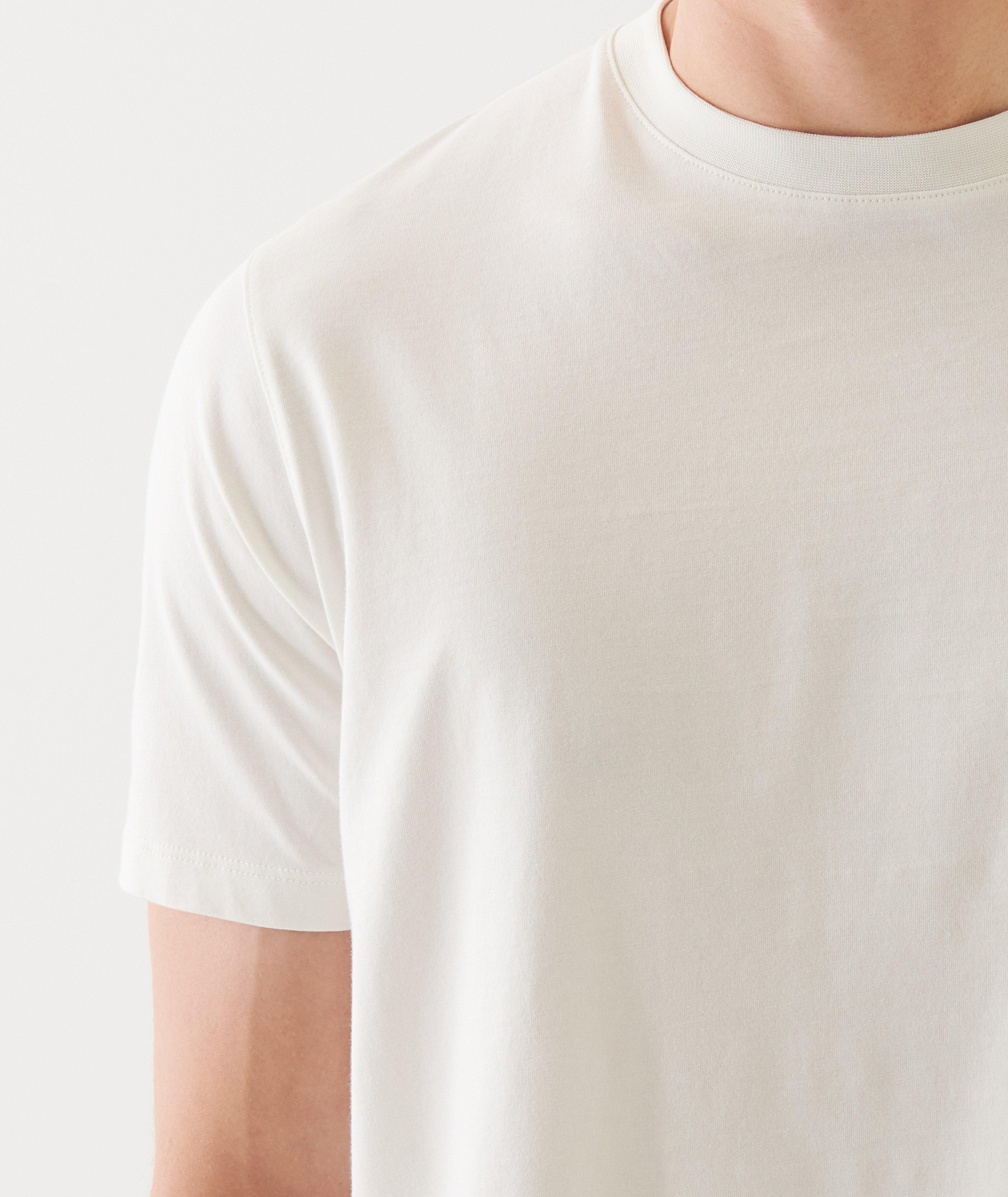 Pima Cotton Crewneck T-Shirt image 3