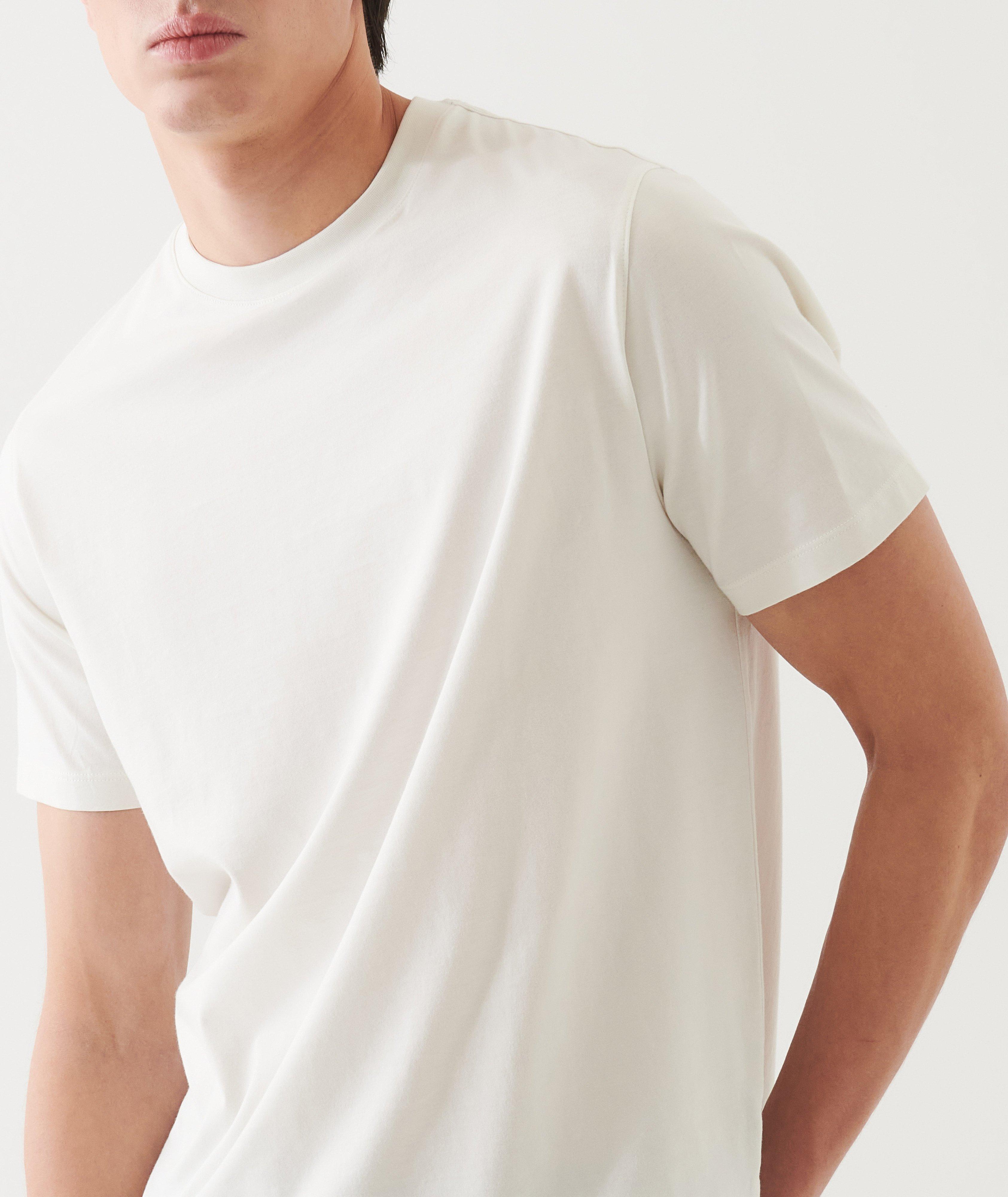 Pima Cotton Crewneck T-Shirt image 4