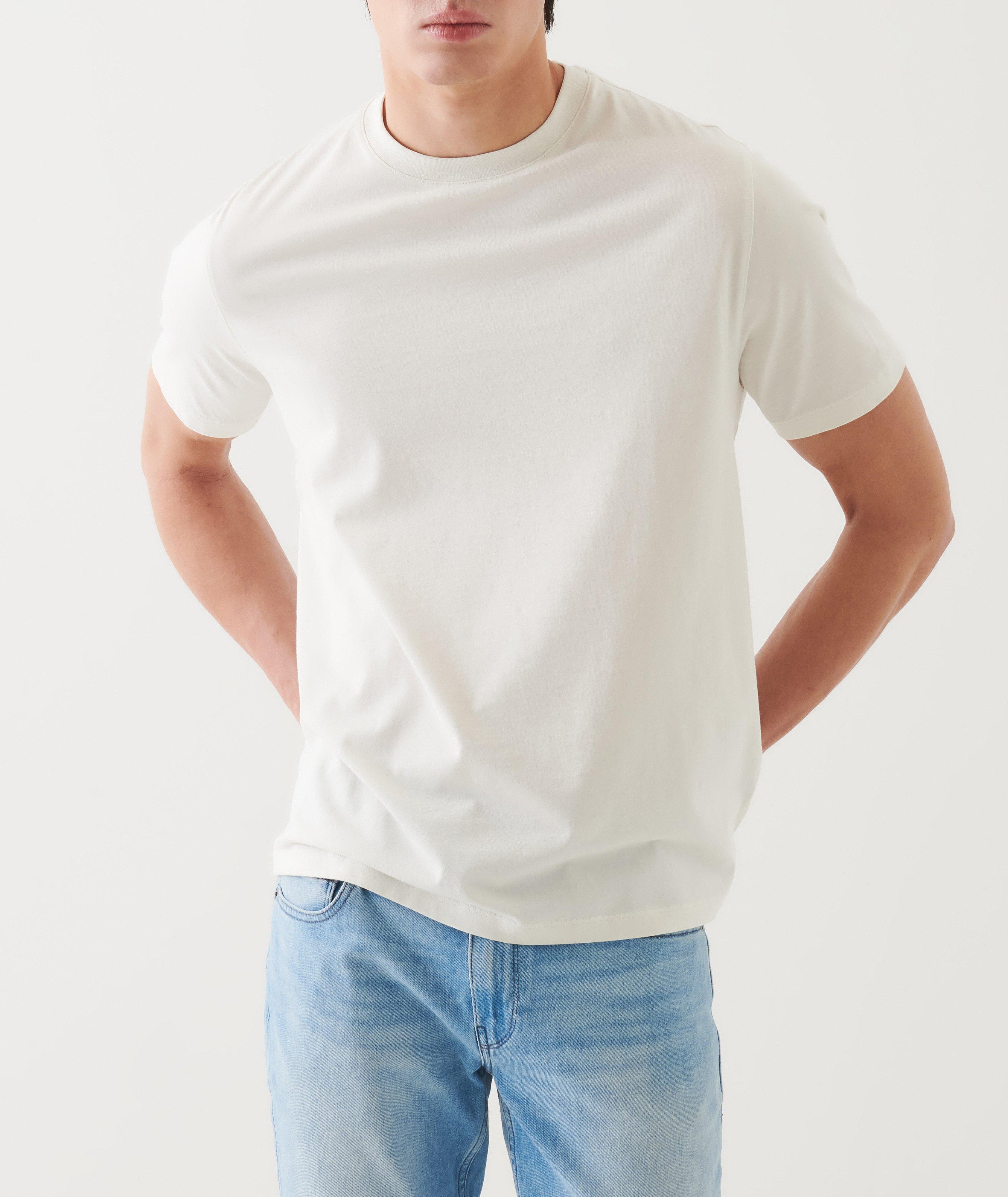 Pima Cotton Crewneck T-Shirt image 5