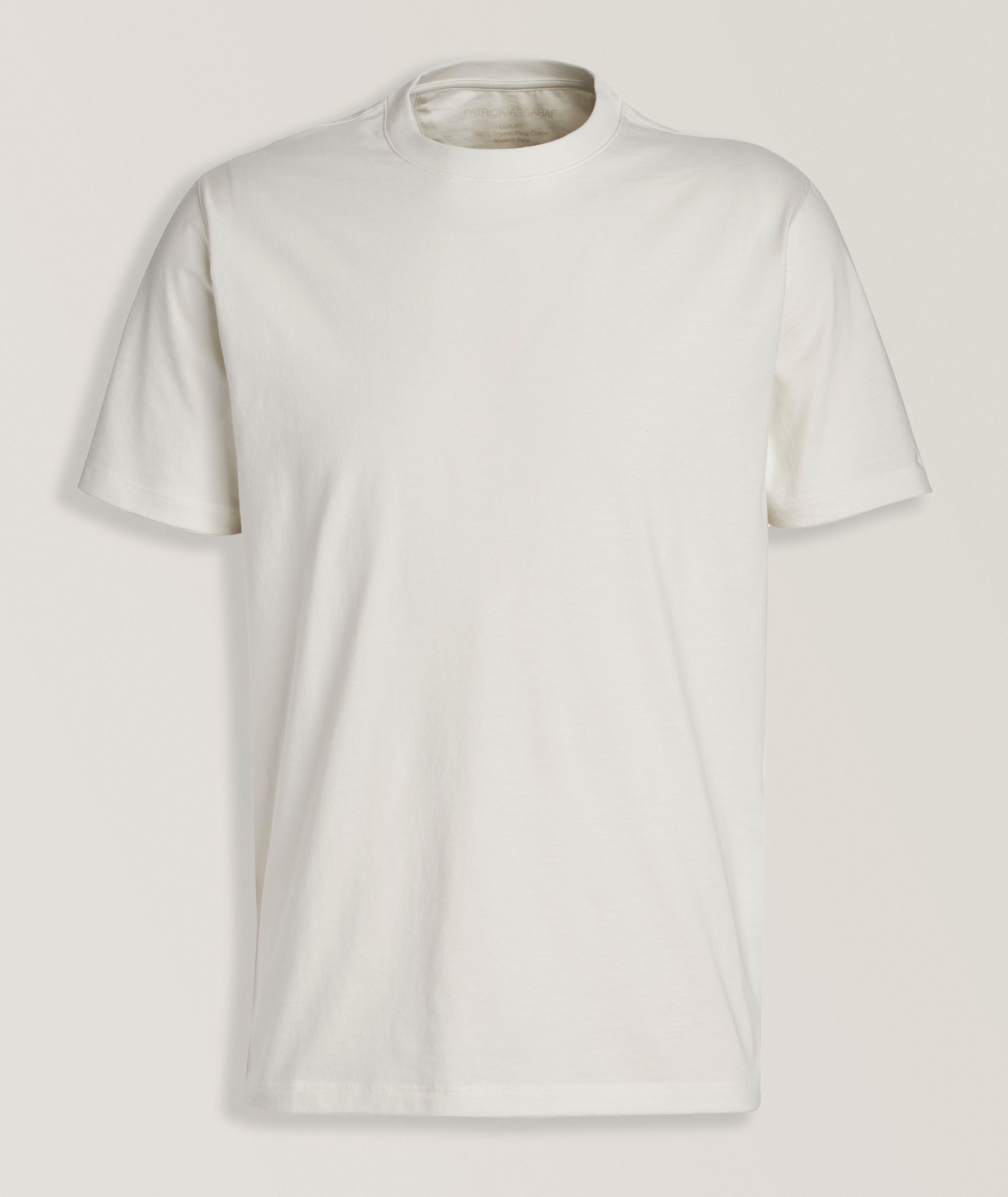 Pima Cotton Crewneck T-Shirt image 0