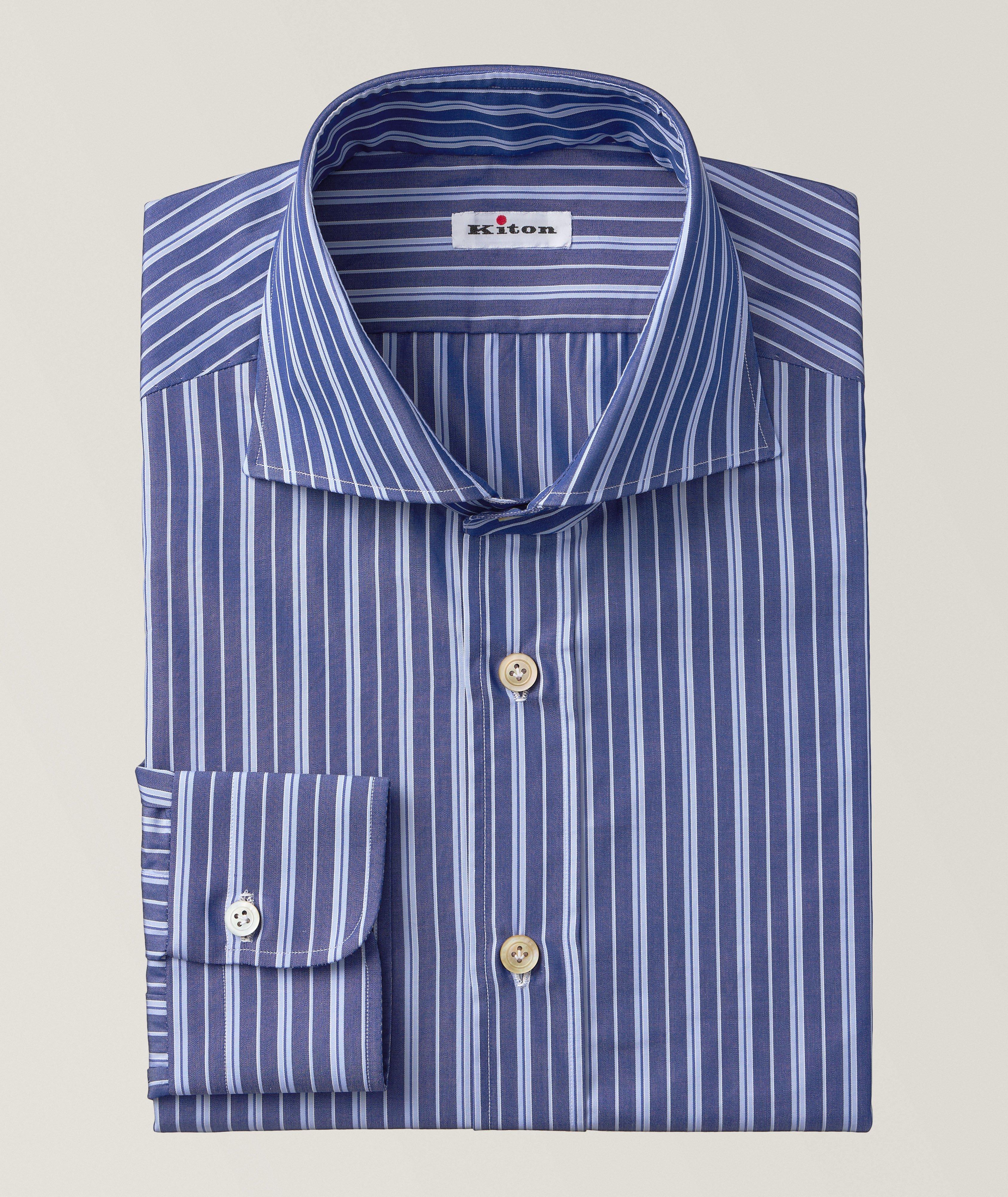 Striped Cotton Sport Shirt image 0