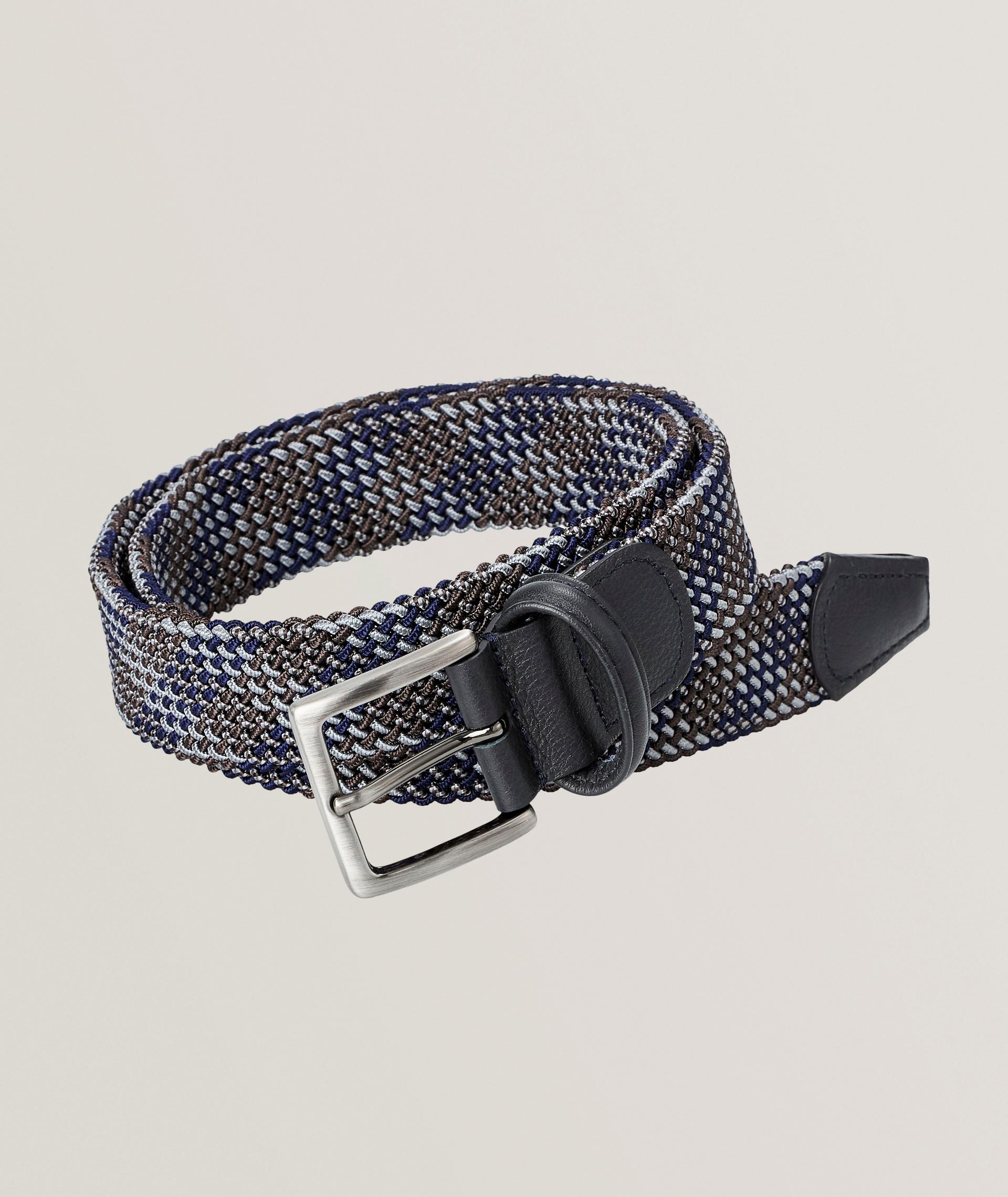 Ceinture en tissu extensible à motif image 0