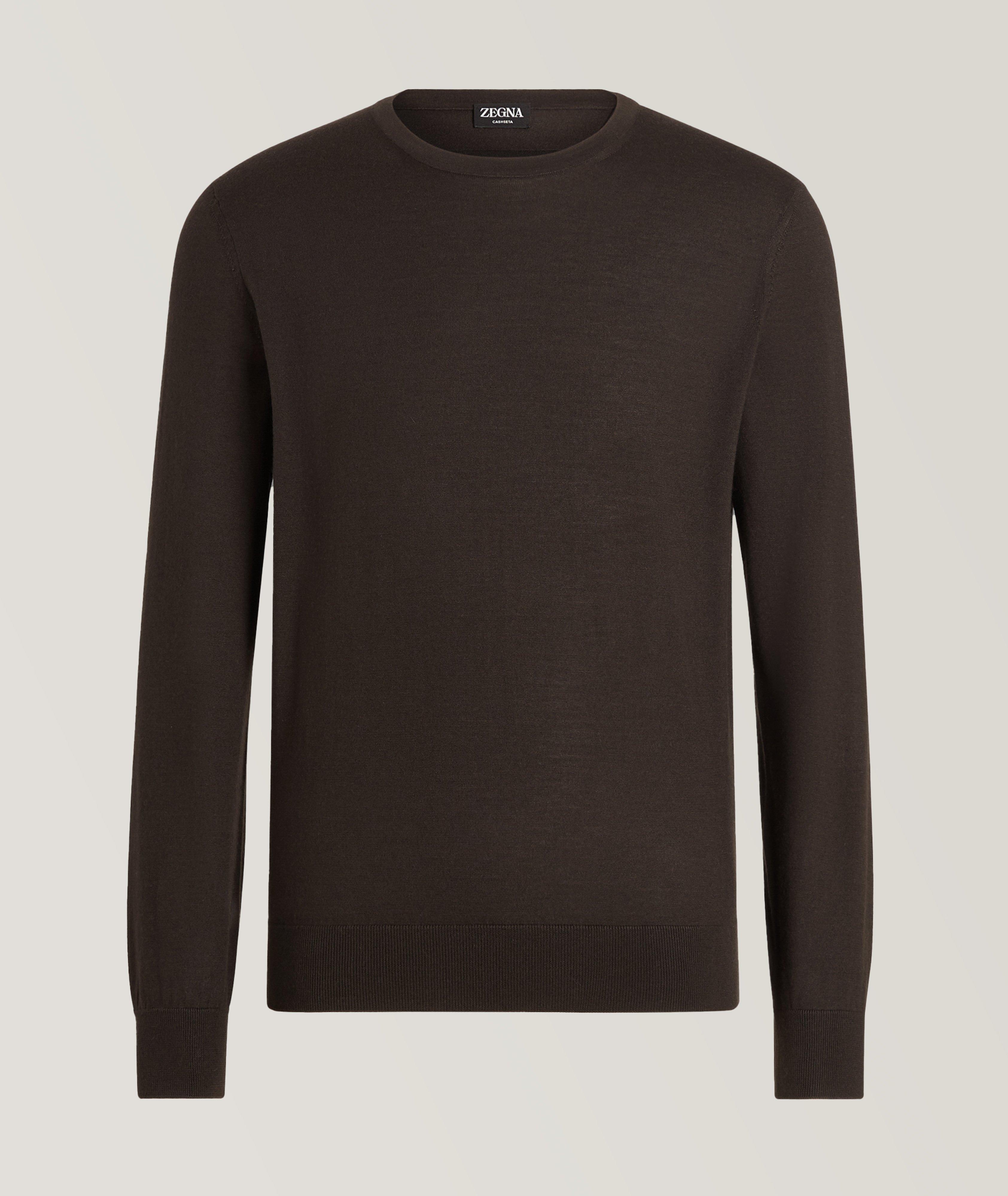 Cashmere-Silk Cashseta Crewneck image 0