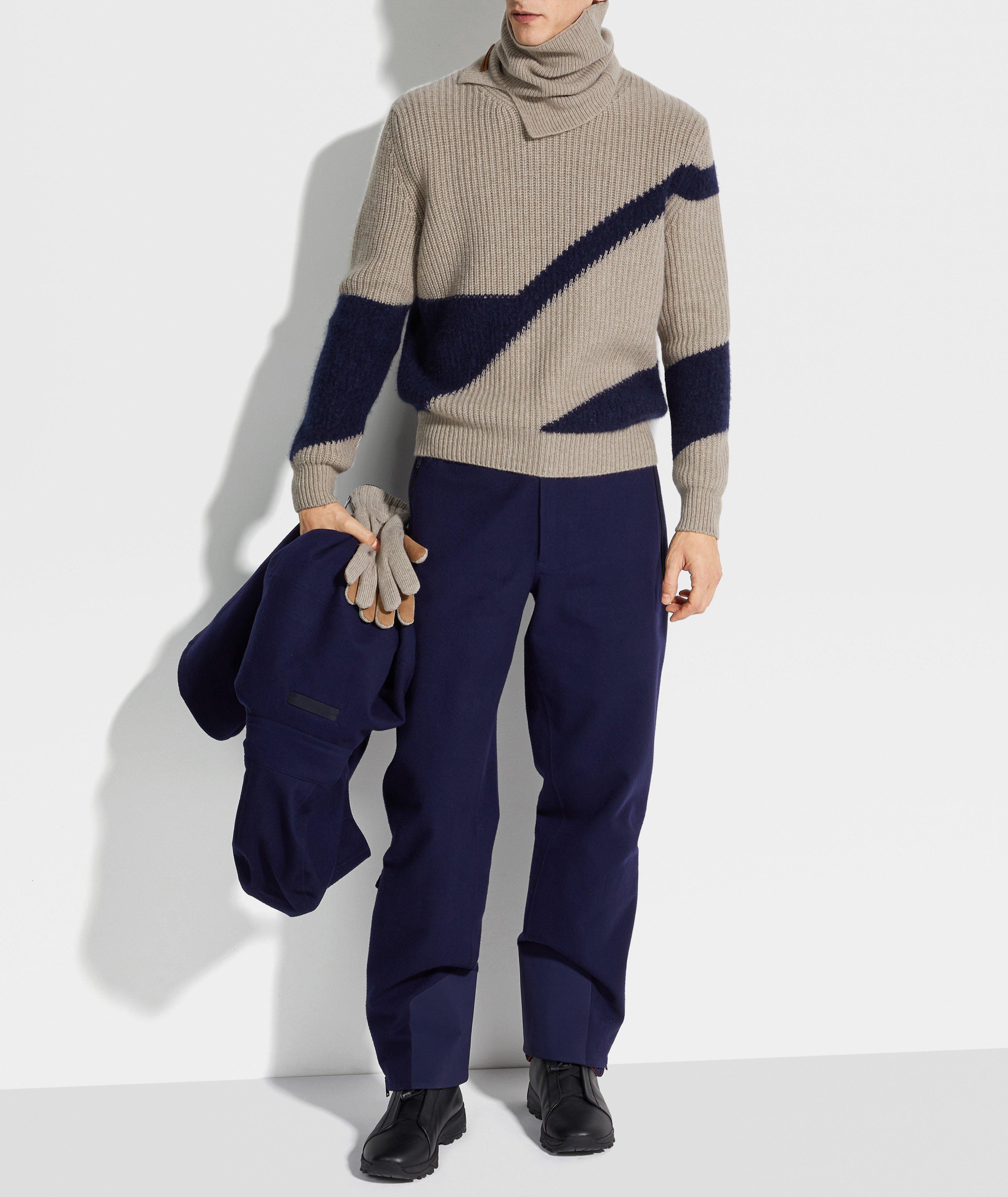 Cashmere-Silk Crewneck Sweater  image 4