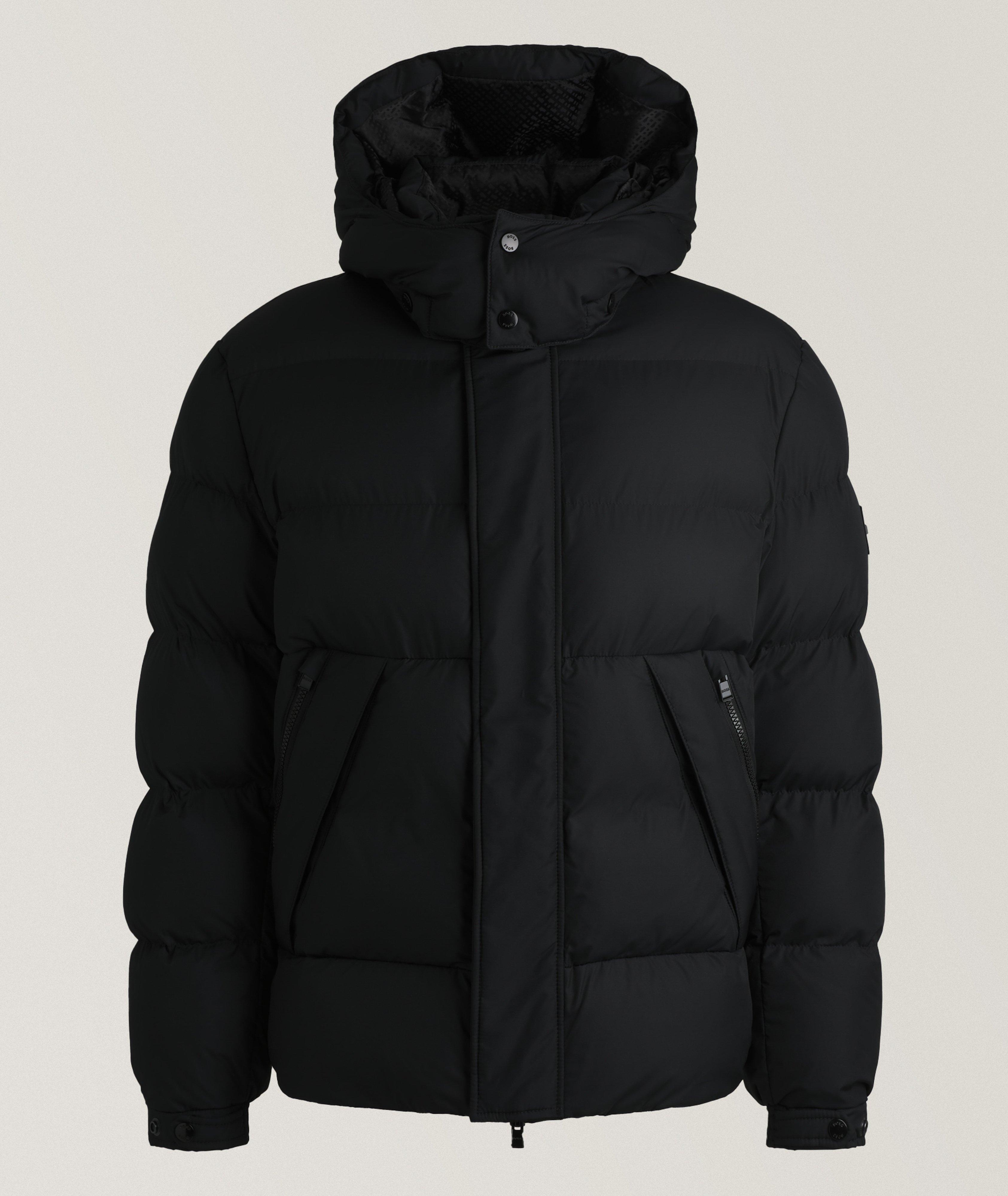 Lightweight padded jacket with hood on sale