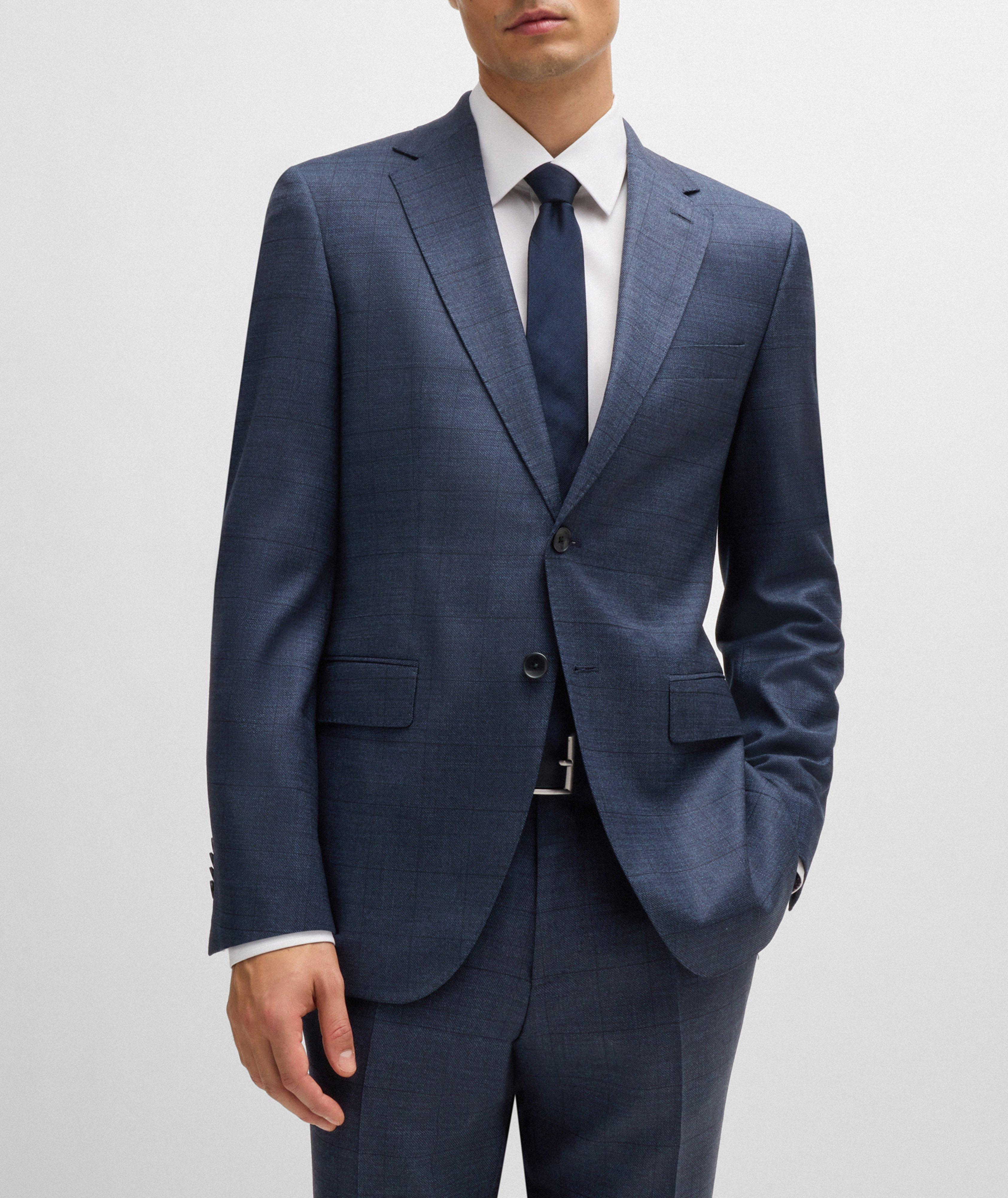 Jeckson Checked Stretch-Wool Suit  image 1