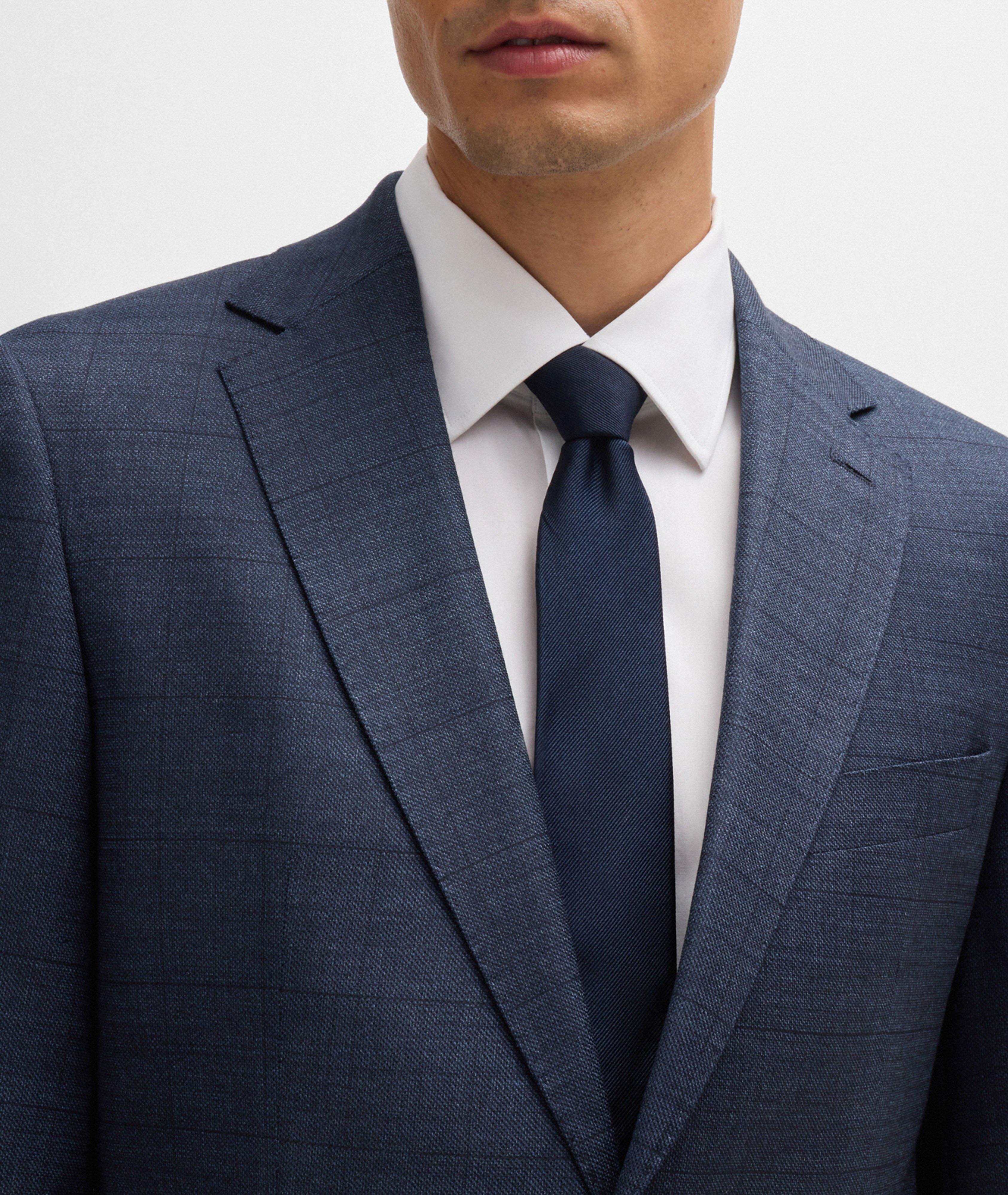 Jeckson Checked Stretch-Wool Suit  image 6