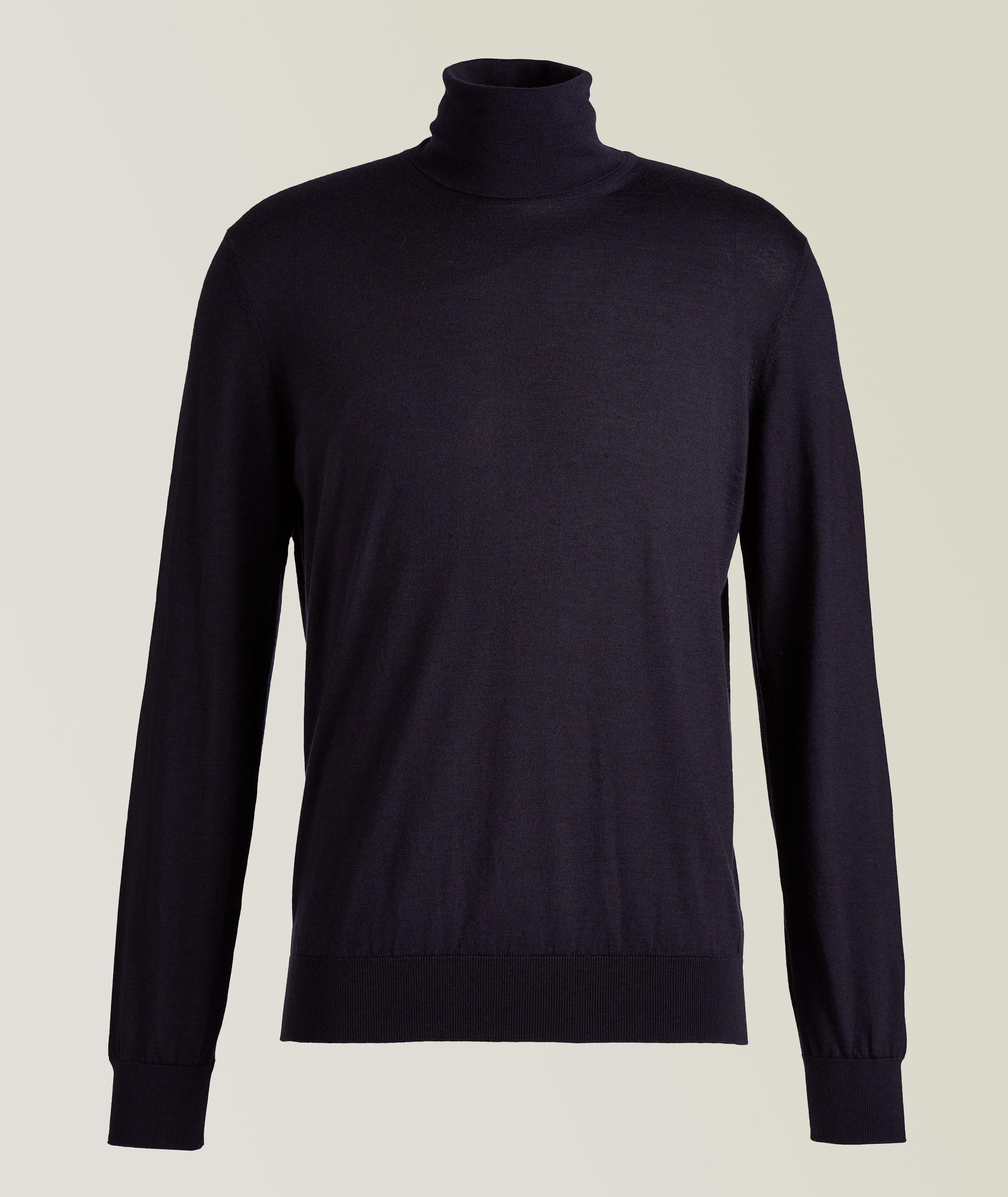 Cashseta Light Cashmere-Silk Turtleneck image 0