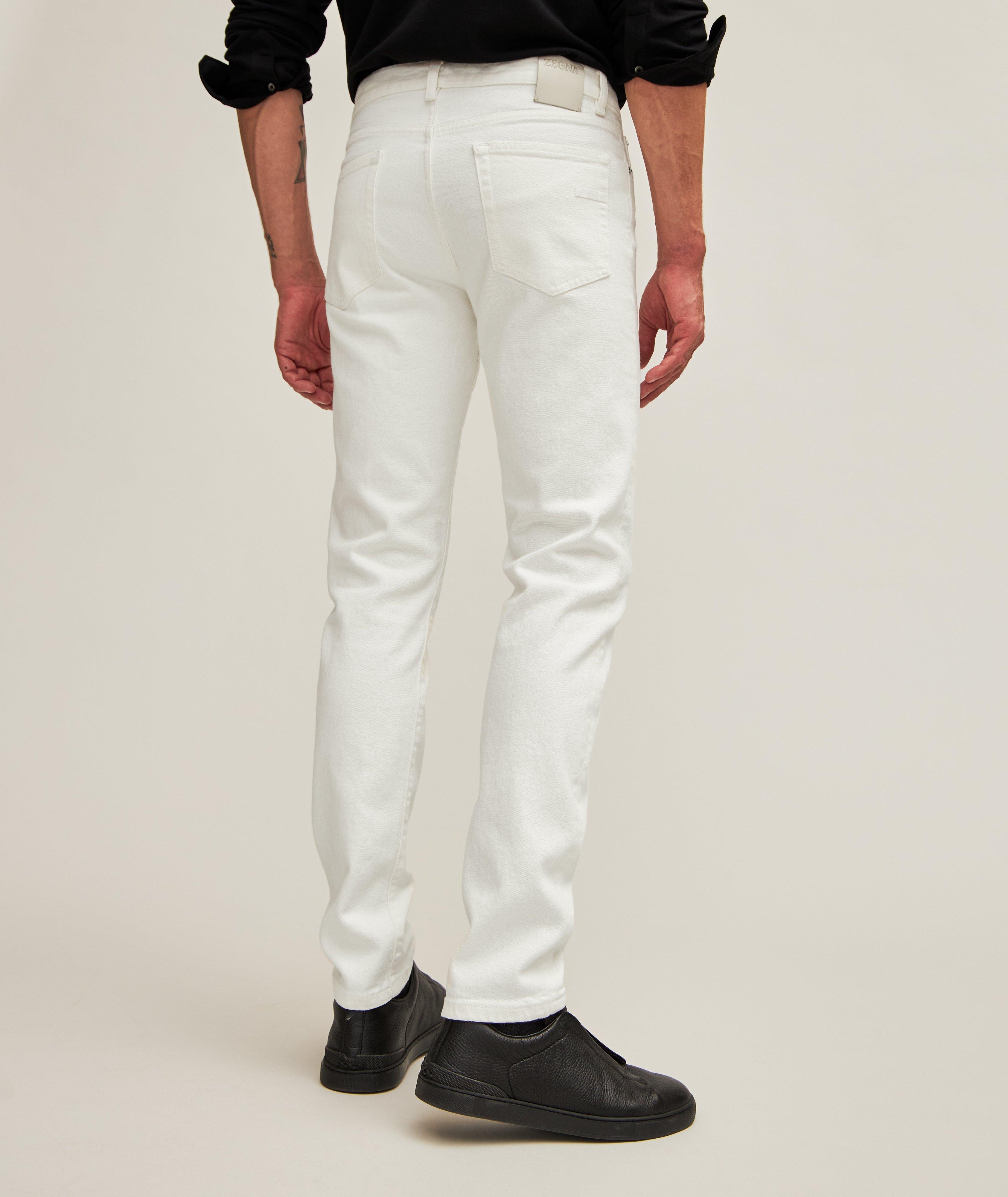 City Stretch-Cotton Five-Pocket Jeans image 2