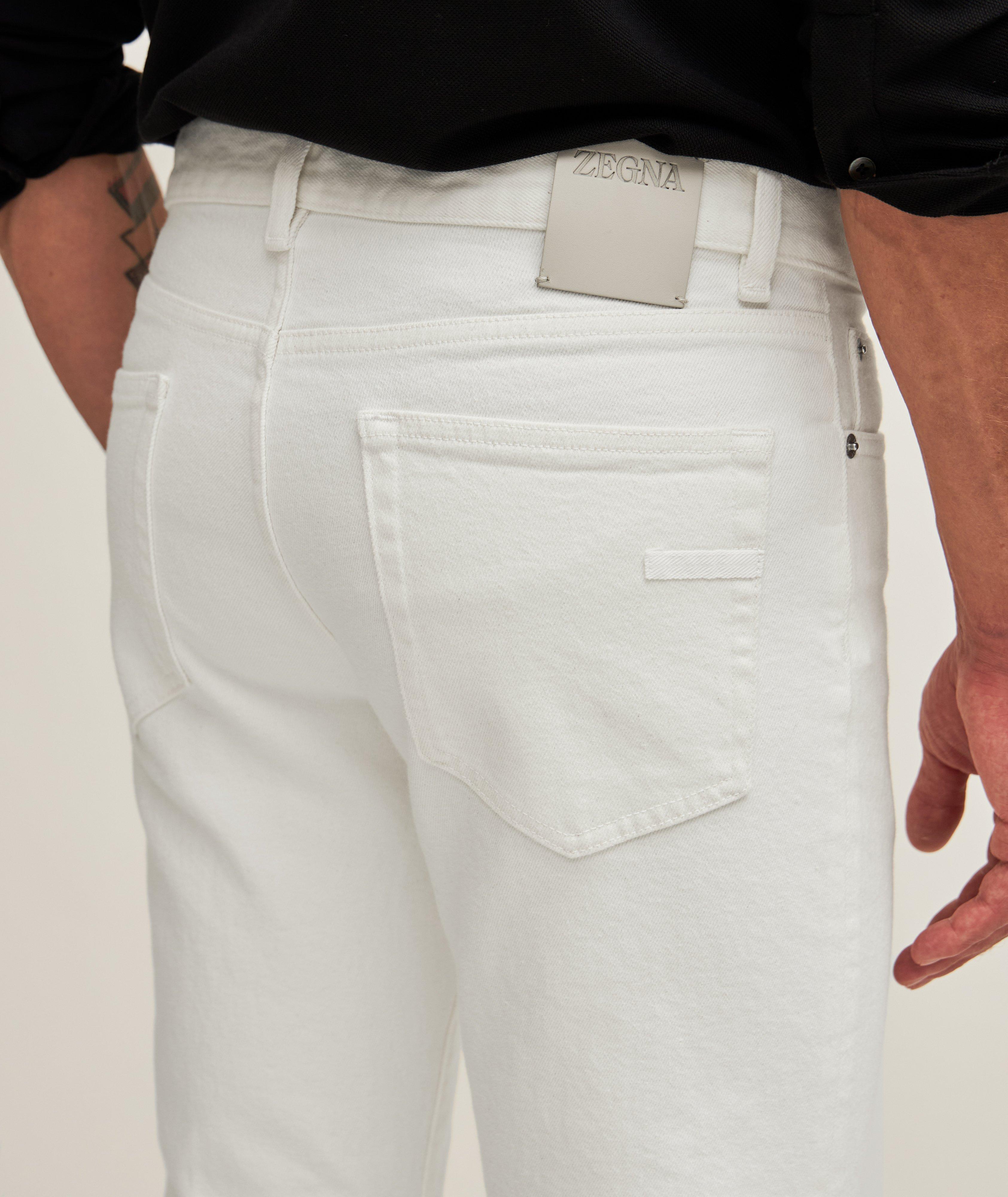 City Stretch-Cotton Five-Pocket Jeans image 3