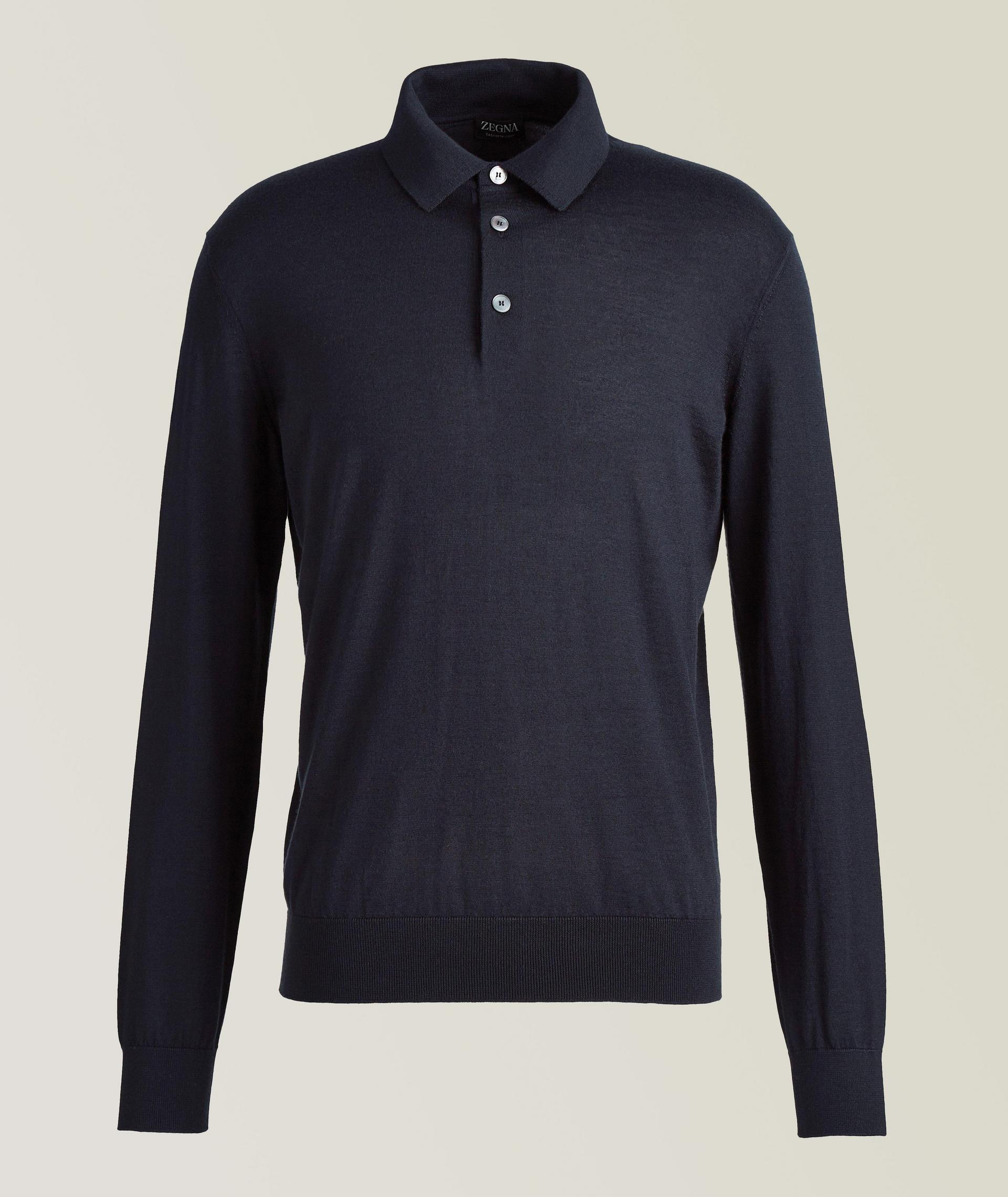 Cashseta Light Long-Sleeve Polo image 0