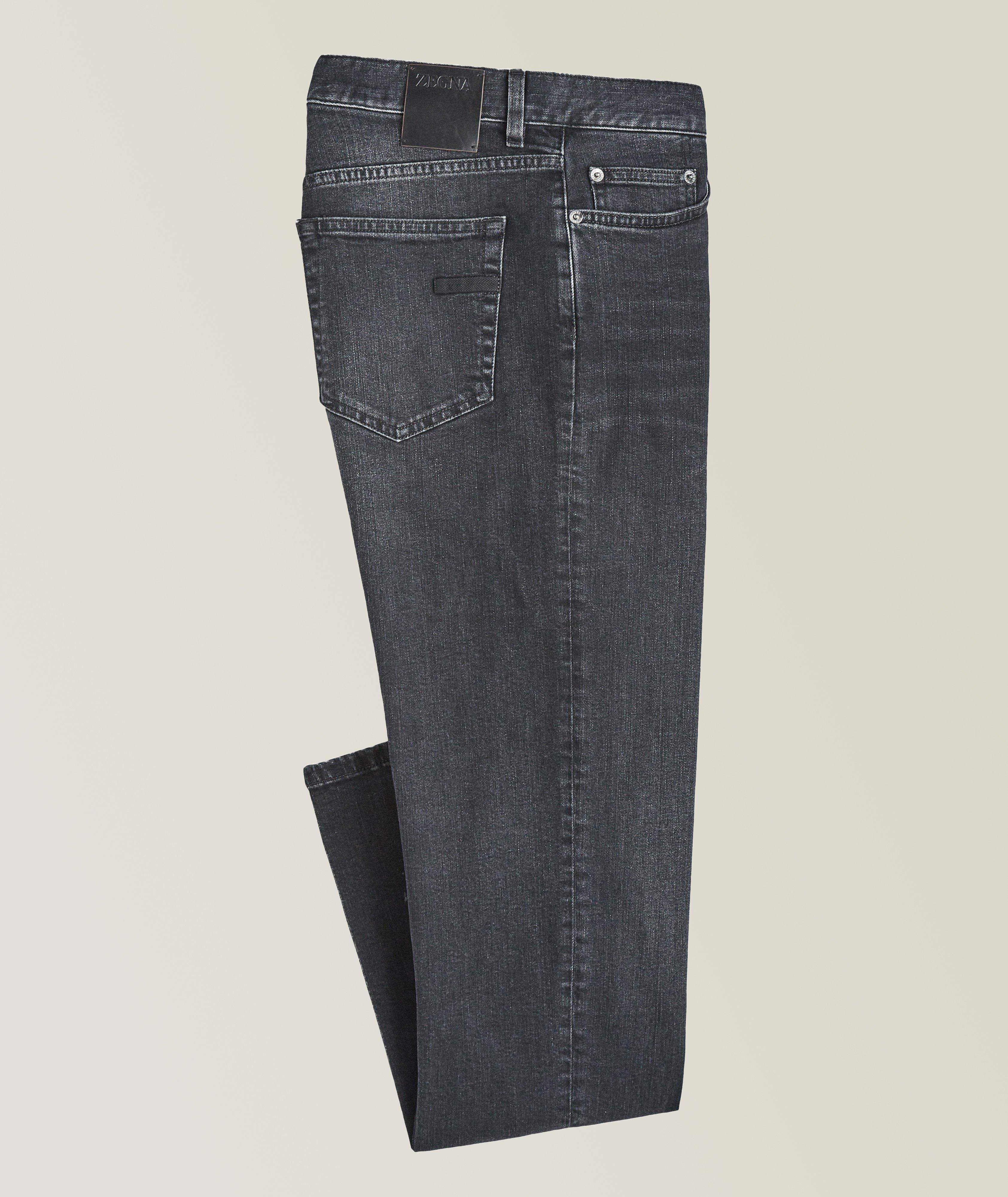 City Stretch-Cotton Five-Pocket Jeans image 0