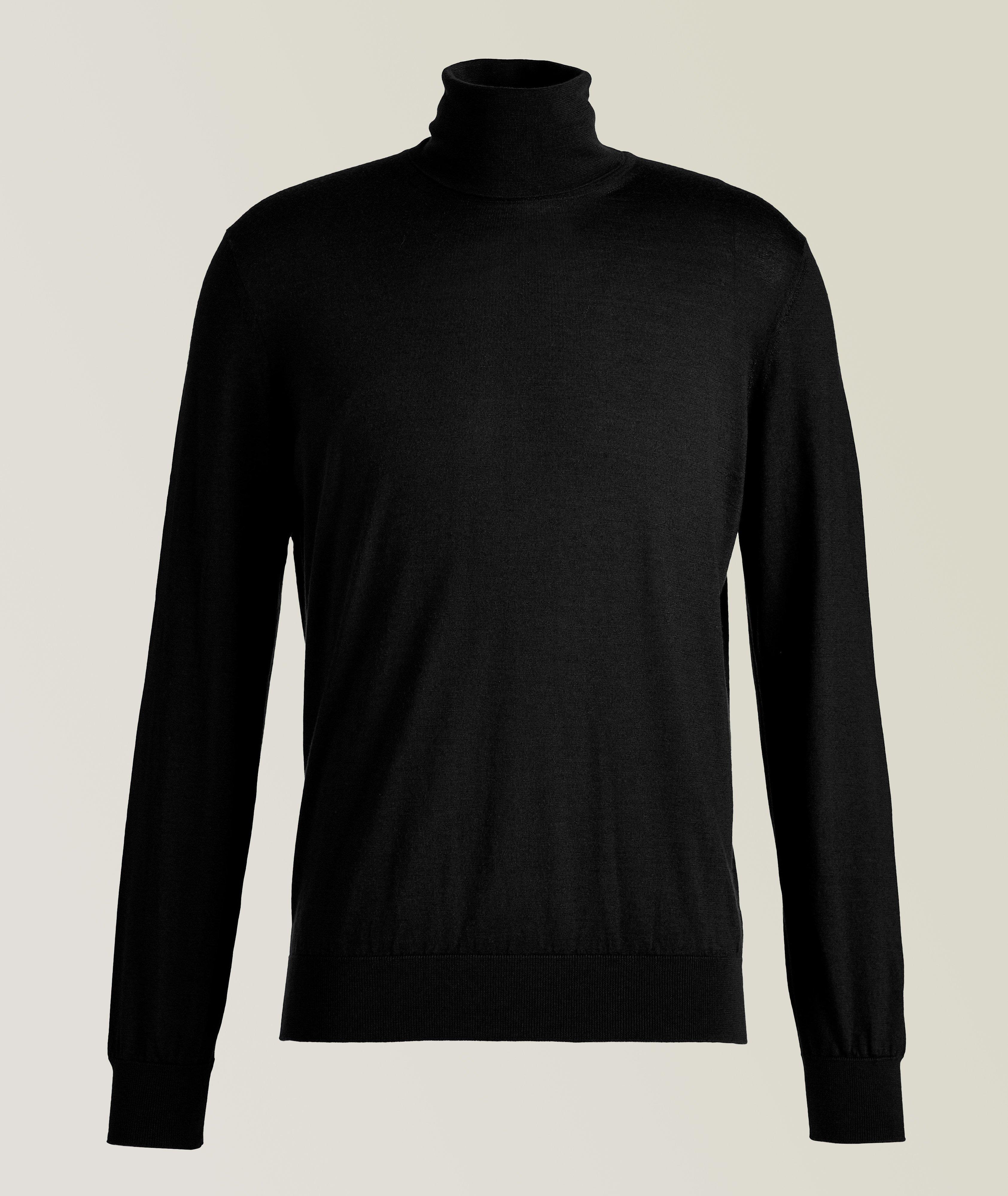 Cashseta Light Cashmere-Silk Turtleneck image 0