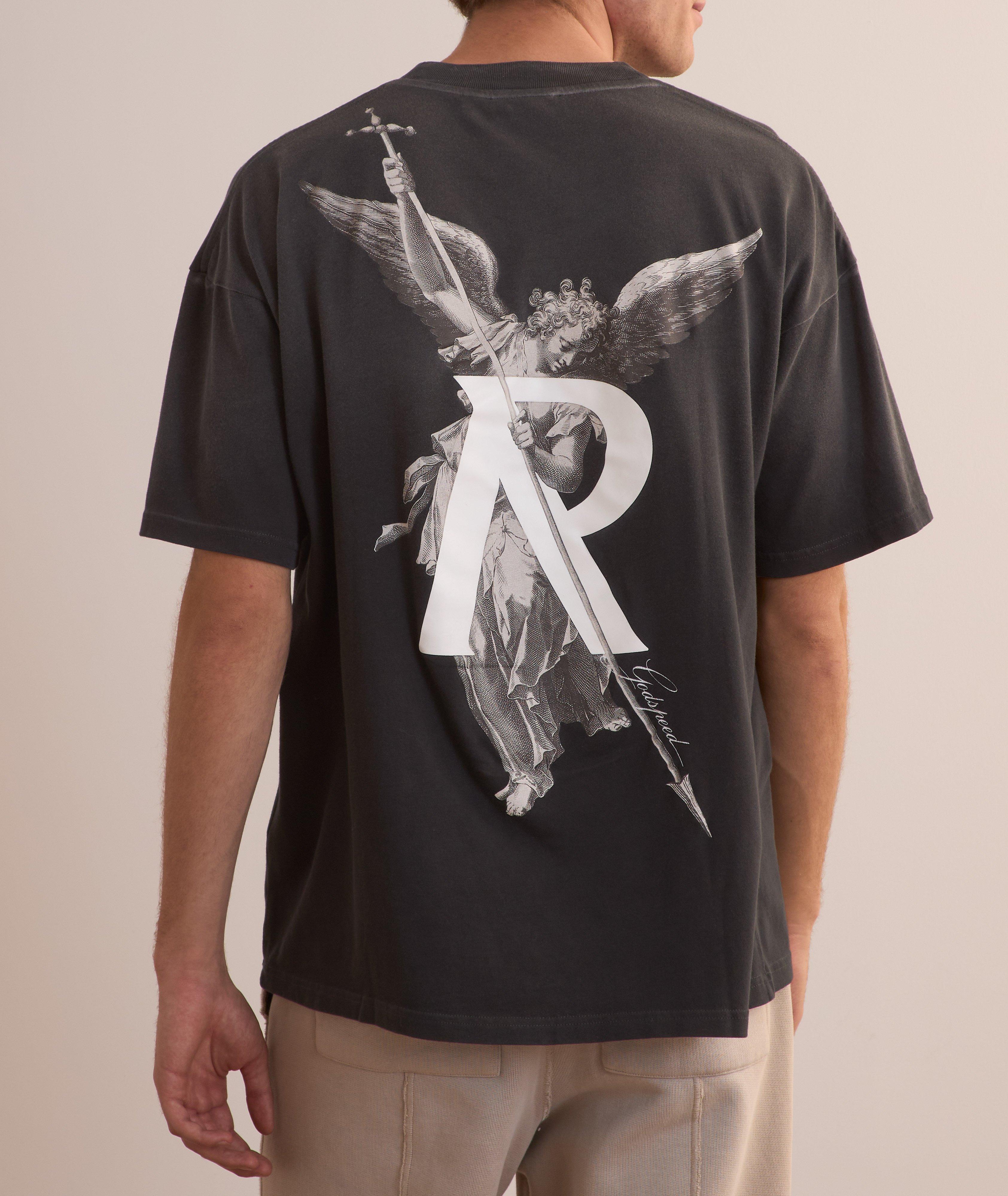 Archangel Graphic Print Cotton T-Shirt image 2