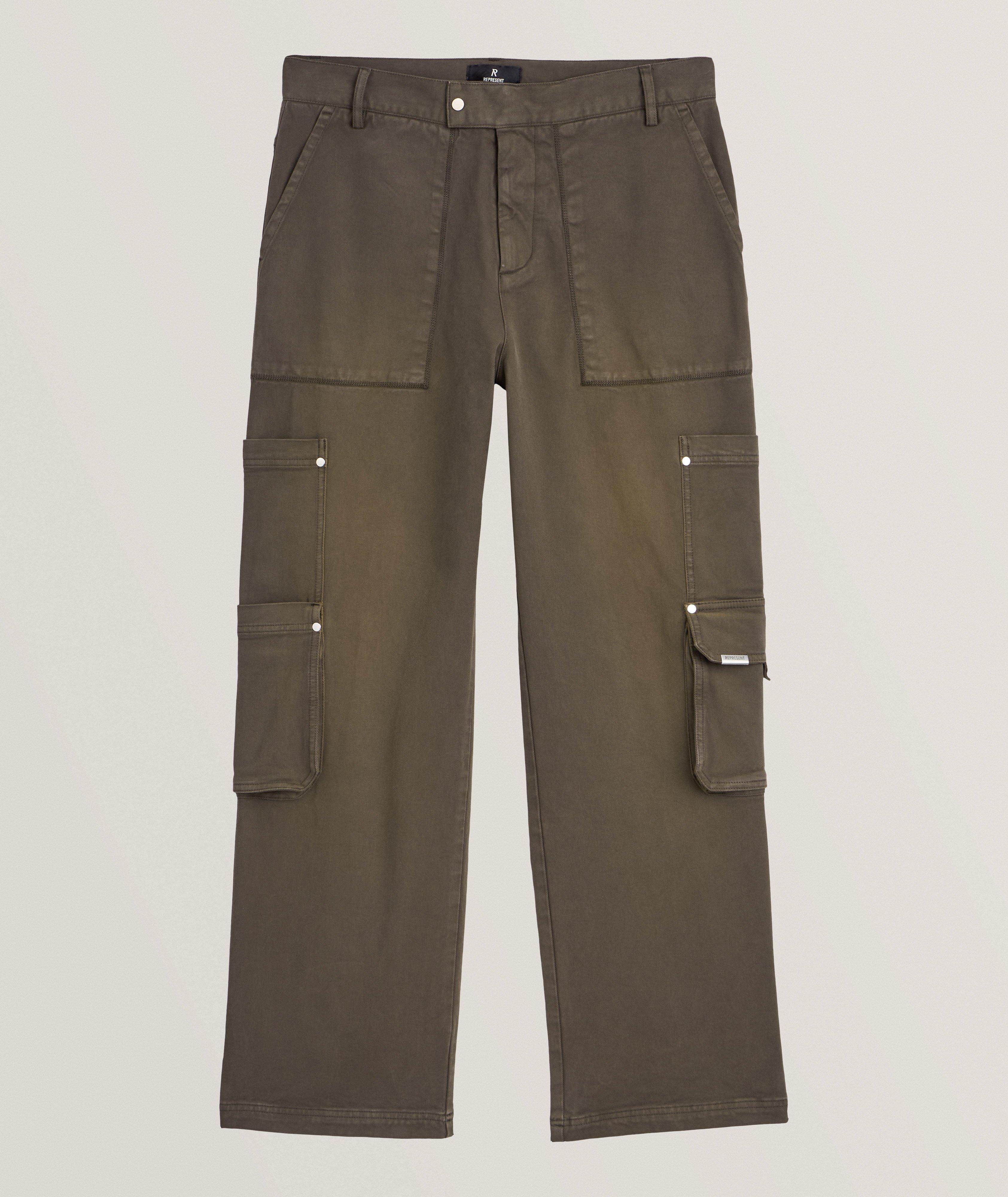 Pantalon cargo de style utilitaire, collection Workshop image 0