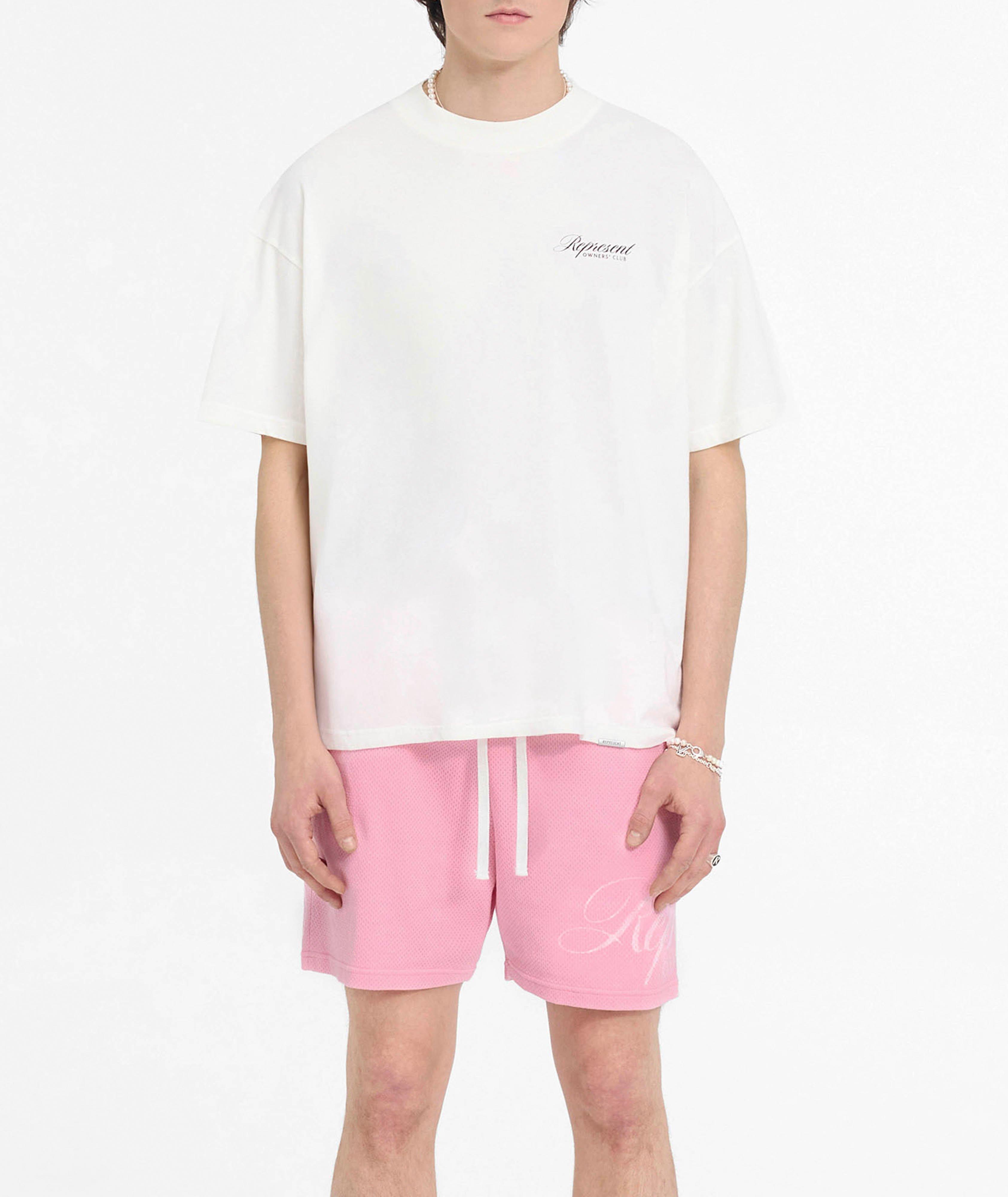 T-shirt en coton avec logos image 2