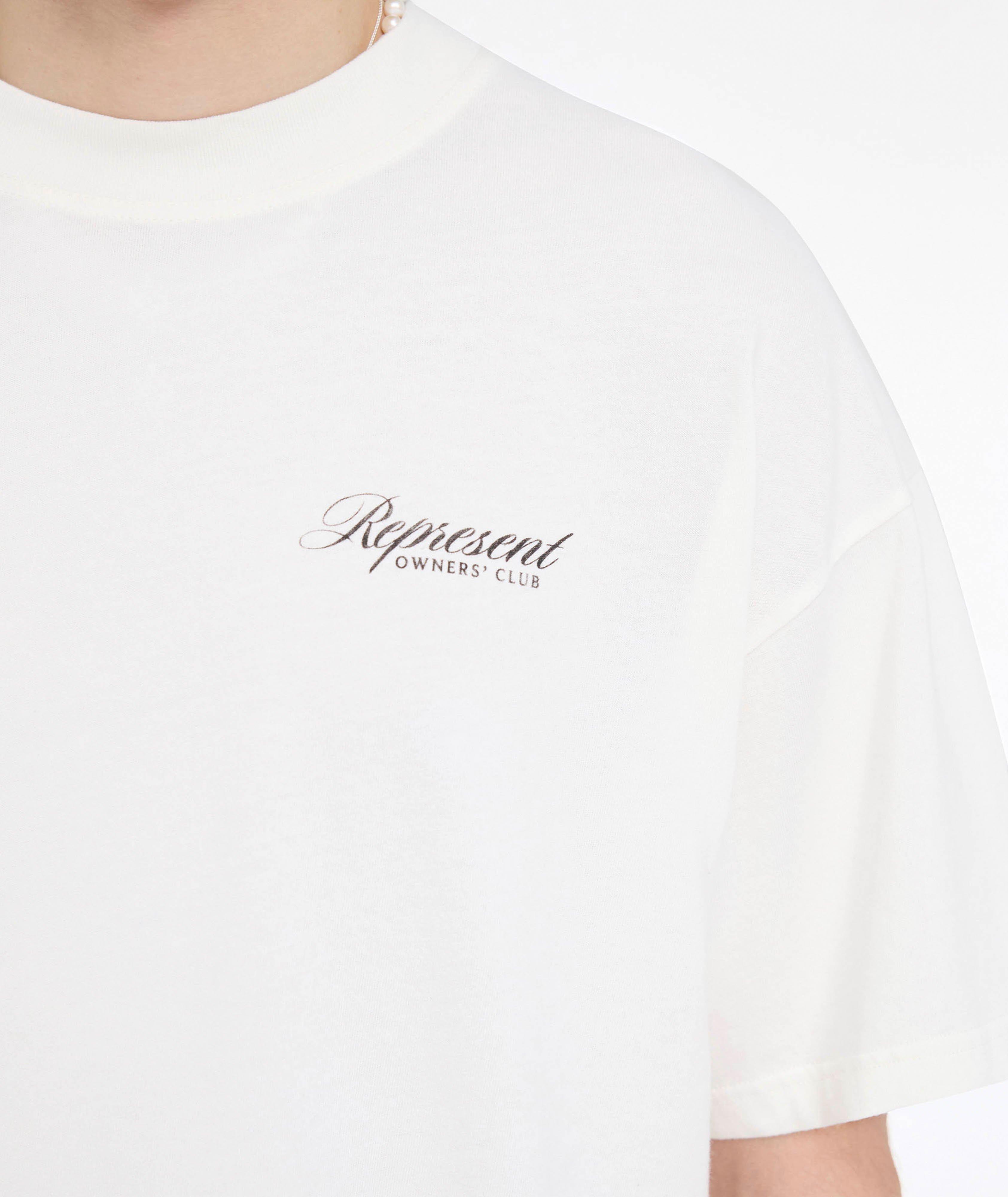 T-shirt en coton avec logos image 4