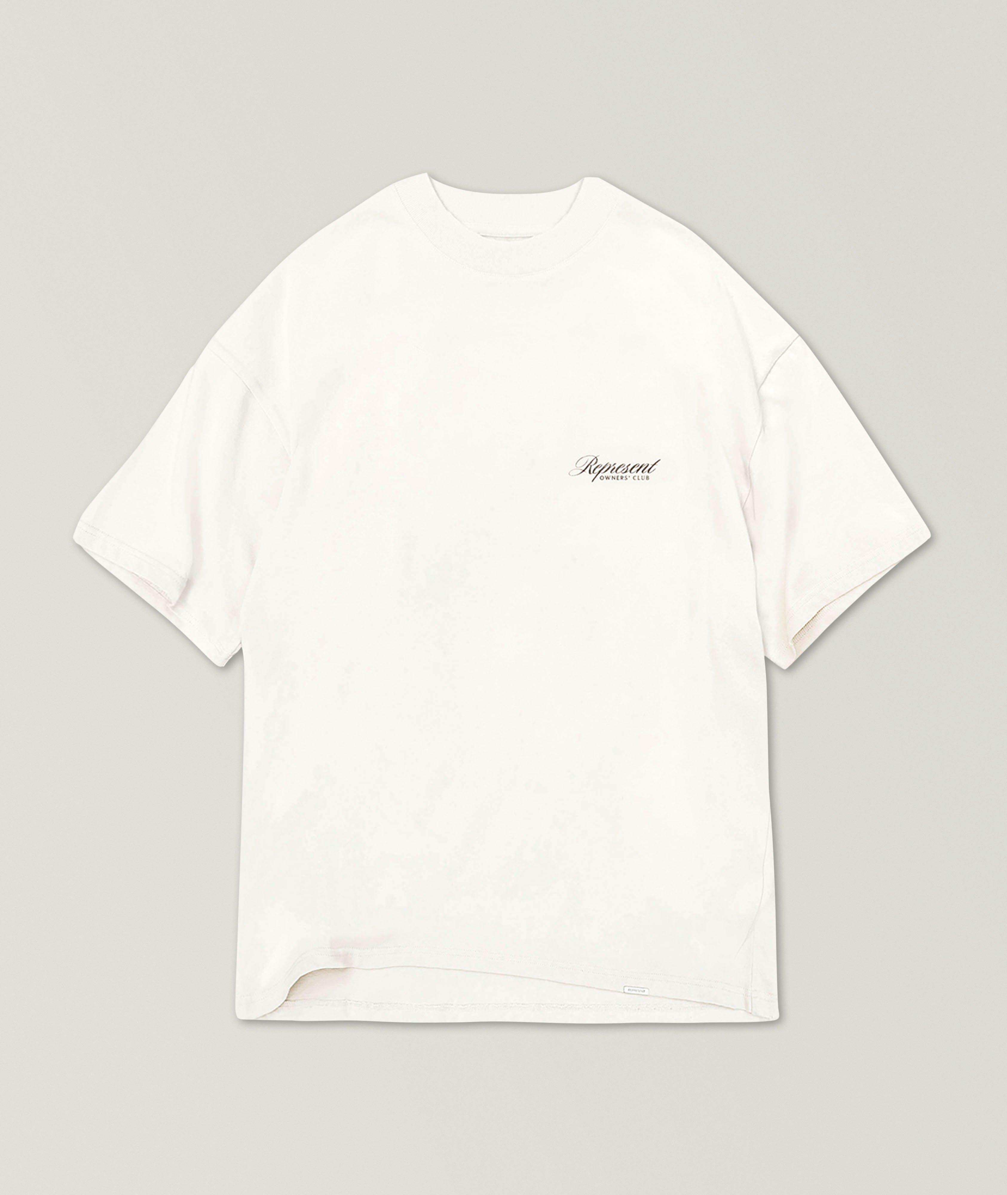 T-shirt en coton avec logos image 0