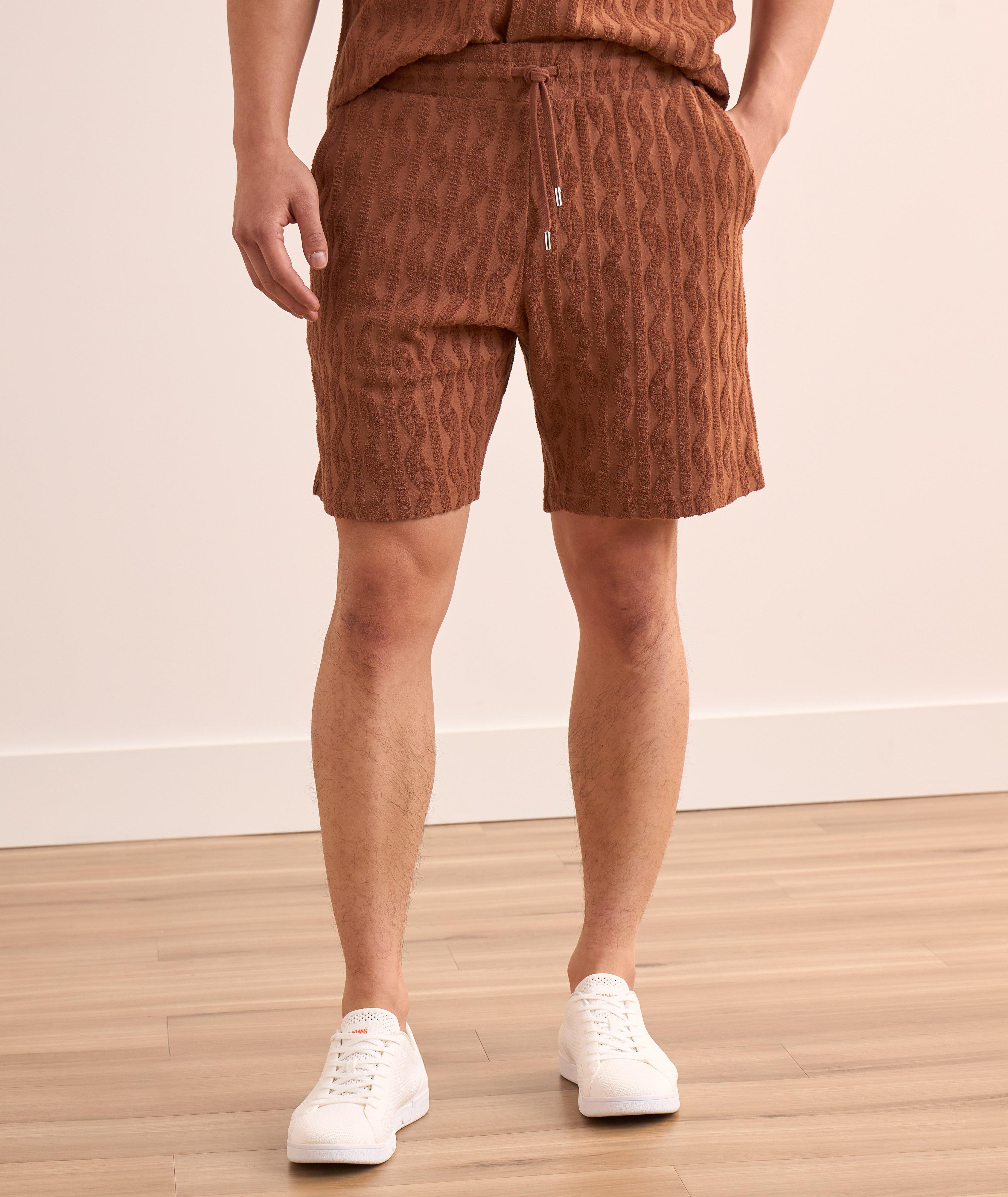 Augusto Terry Jacquard Shorts image 1