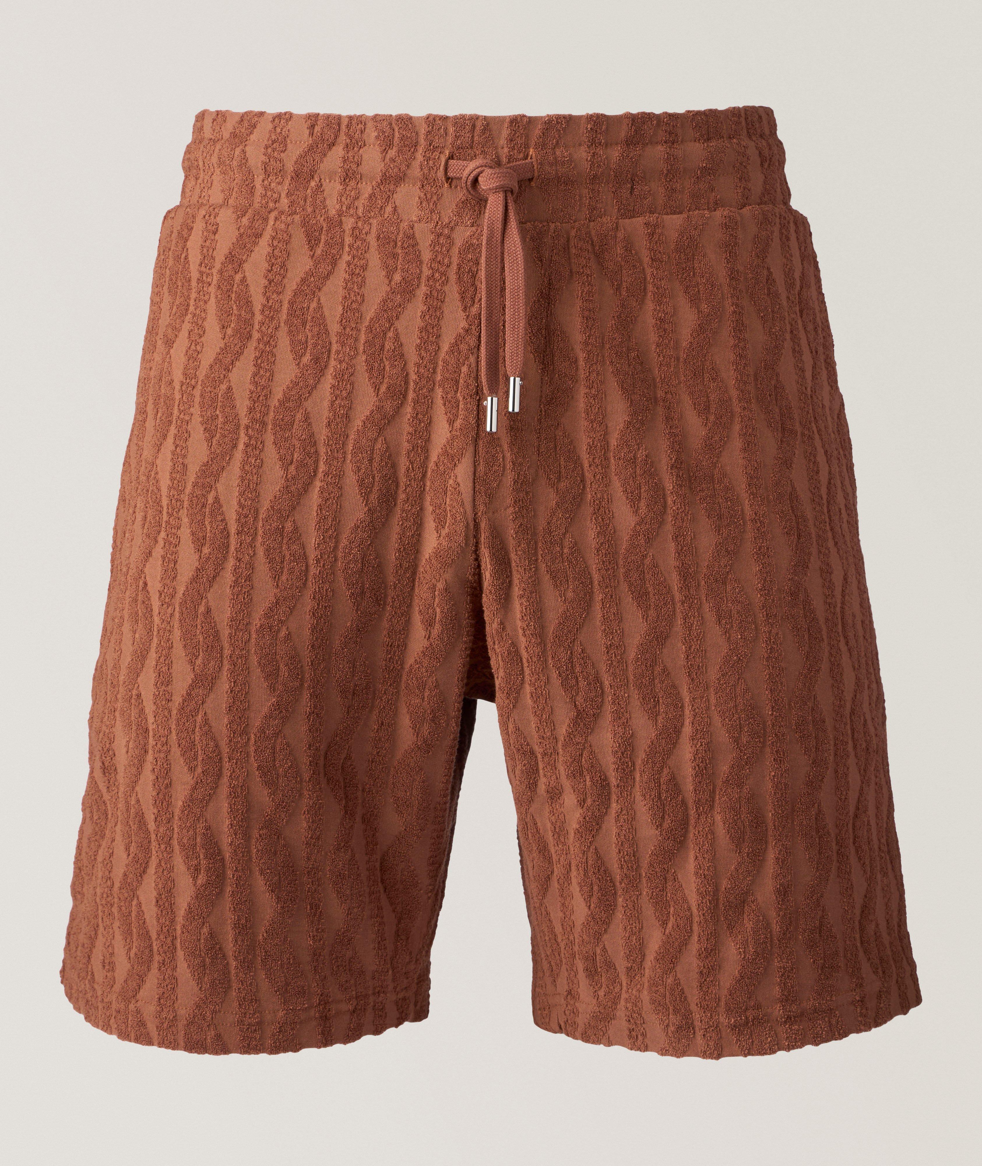 Augusto Terry Jacquard Shorts image 0