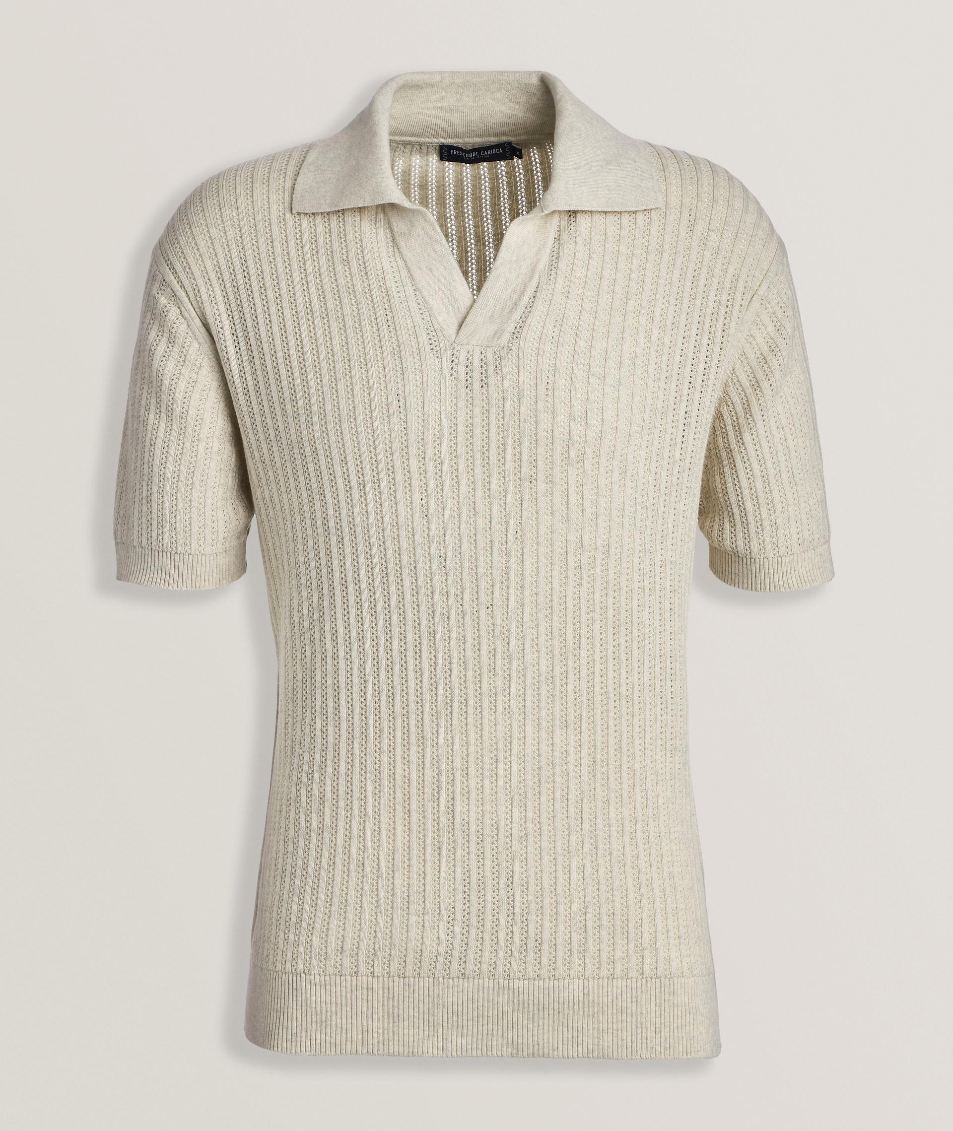 Rino RC Chain Stitch Knitted Polo  image 0