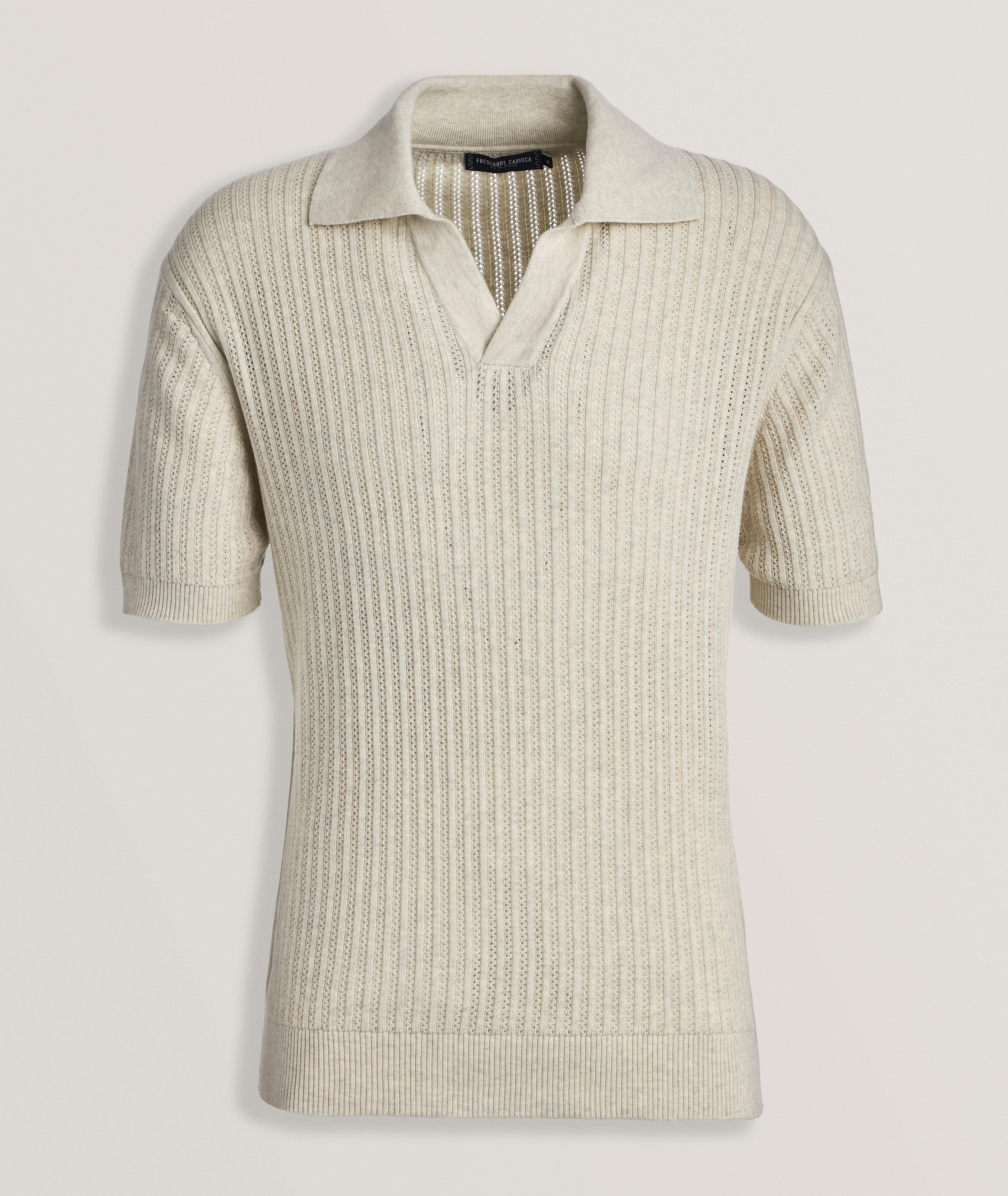 Rino RC Chain Stitch Knitted Polo  image 0