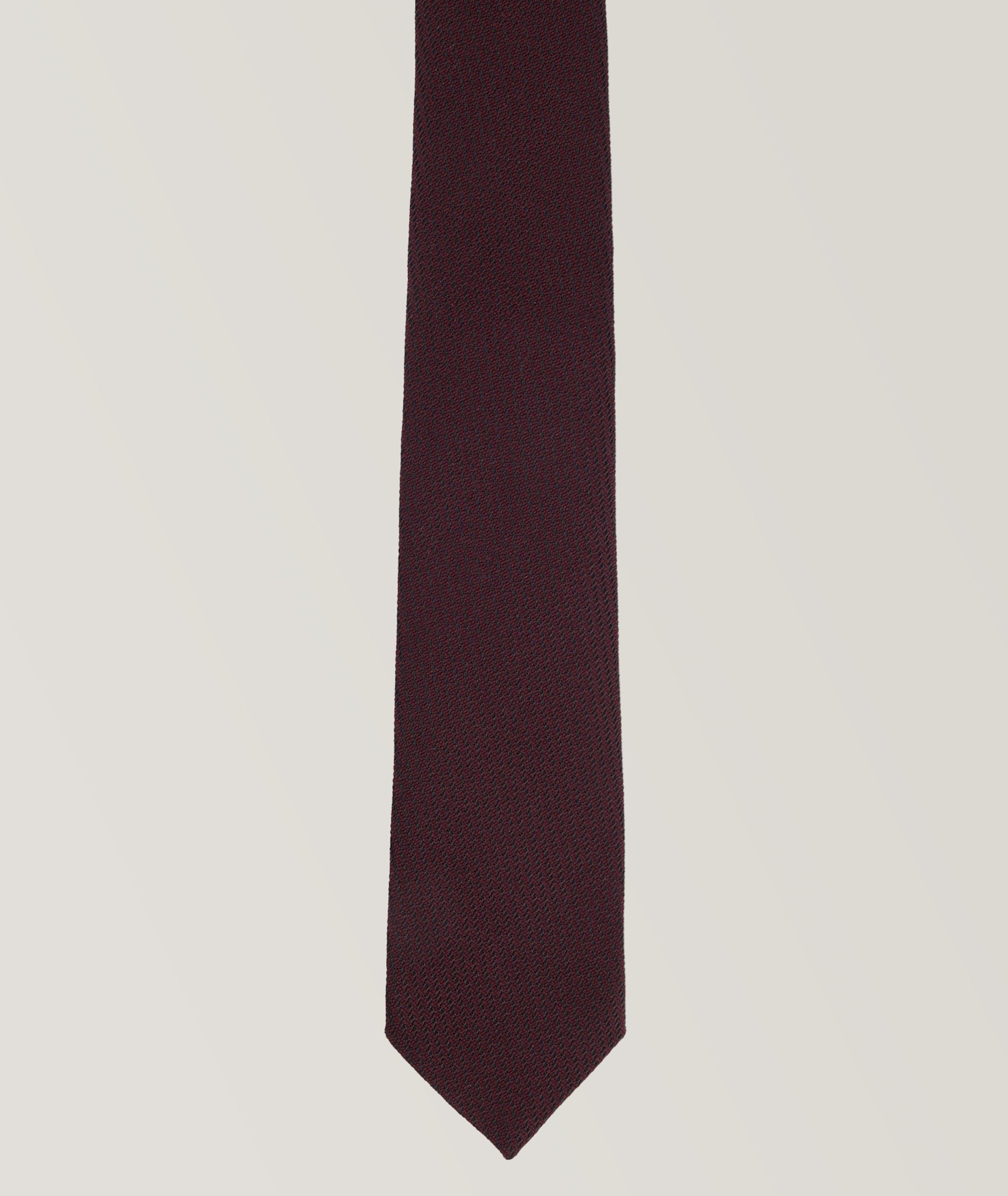 Jacquard Wool-Blend Tie image 0