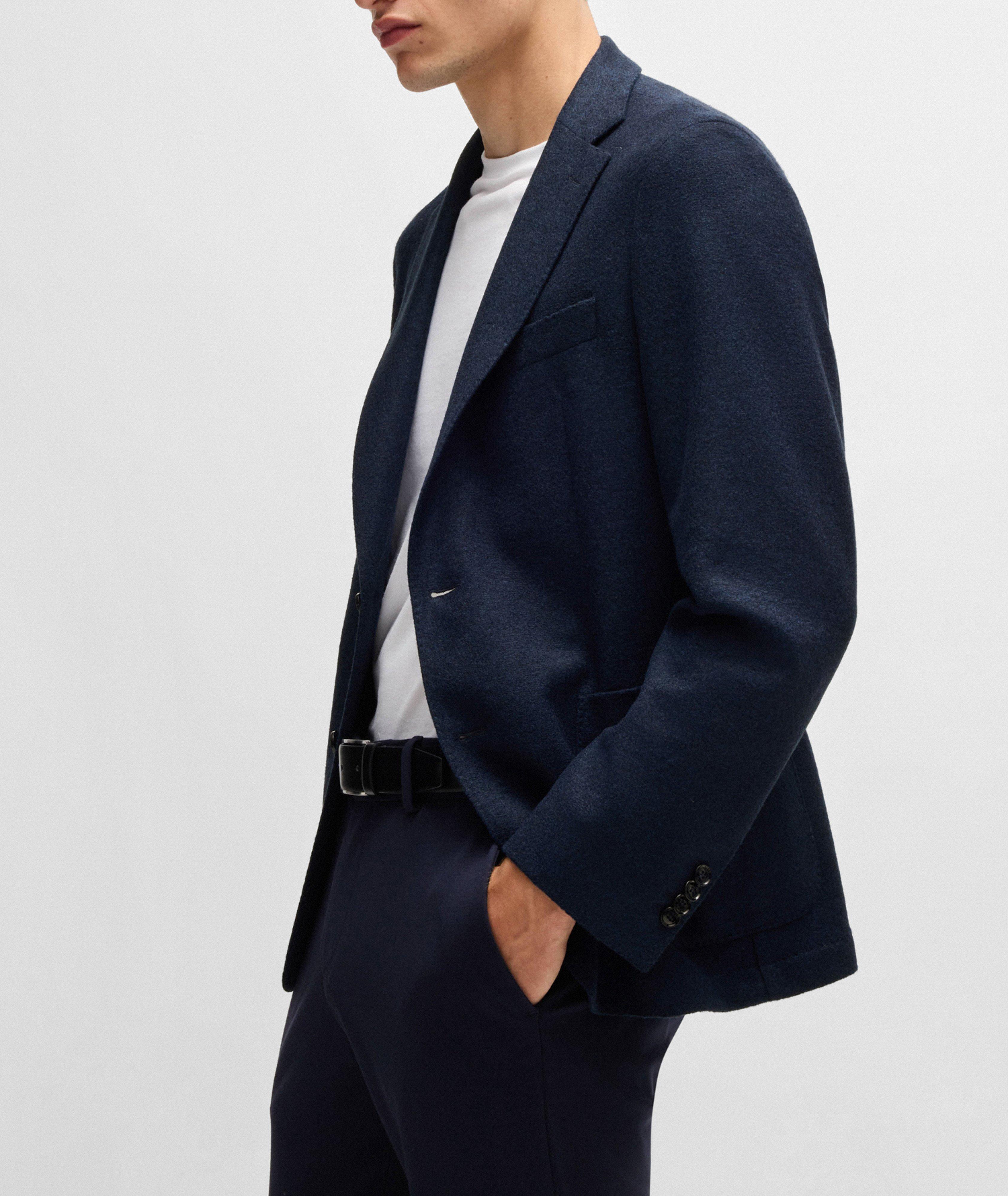 Hanry Wool-Blend Jersey Sport Jacket image 4