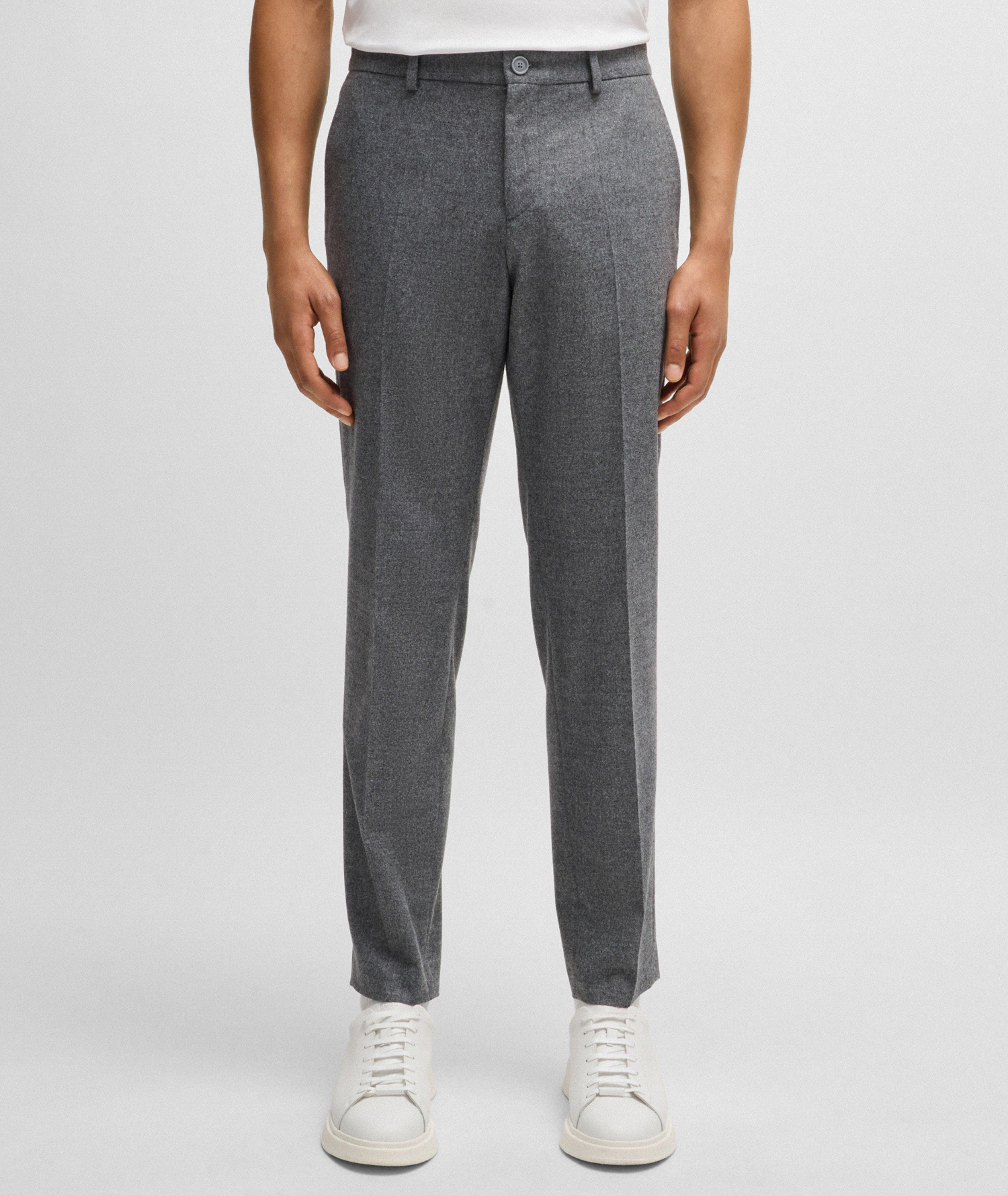 Genius Stretch Wool-Blend Flannel Pants image 1