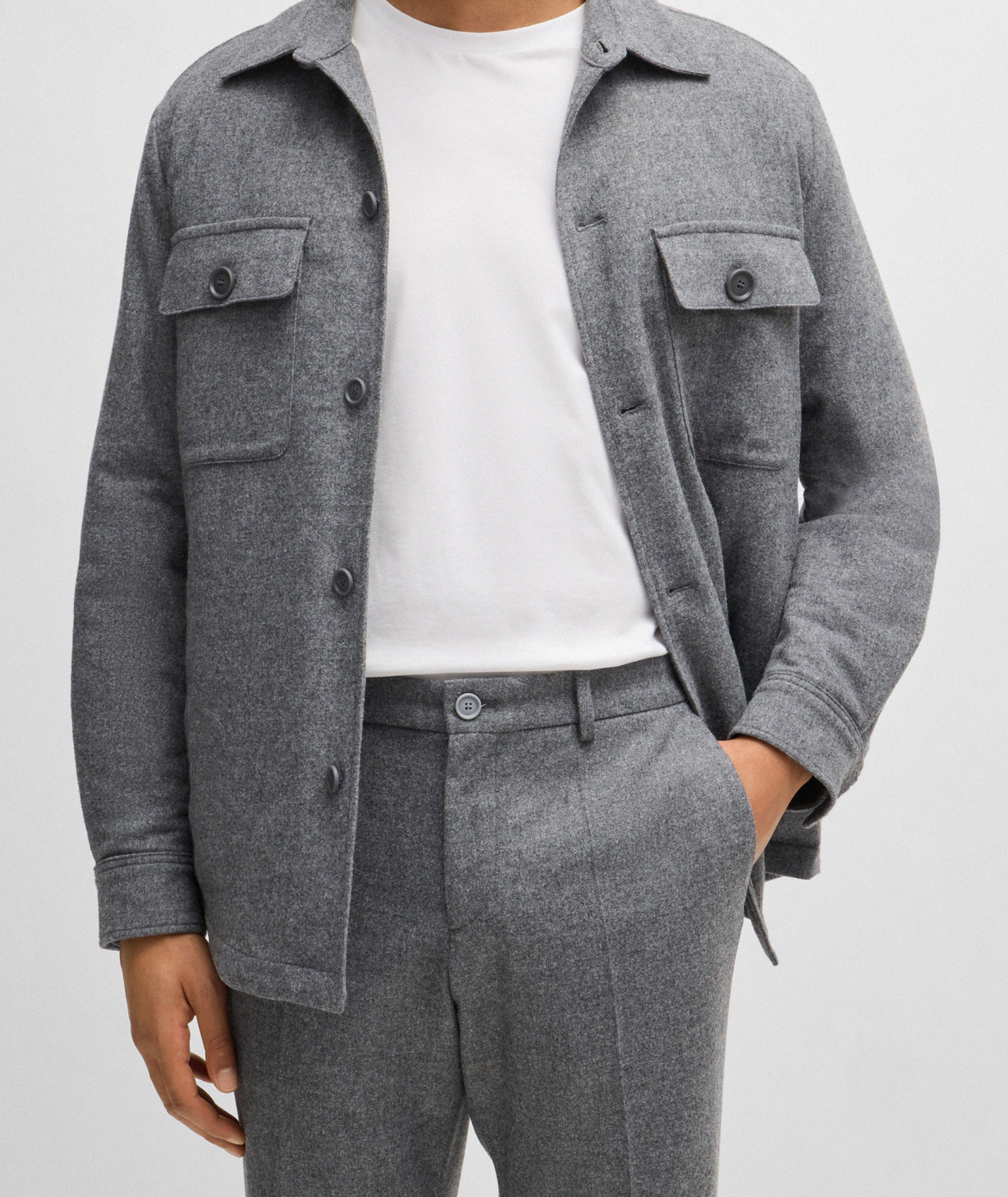 Pantalon Genius en flanelle extensible image 3