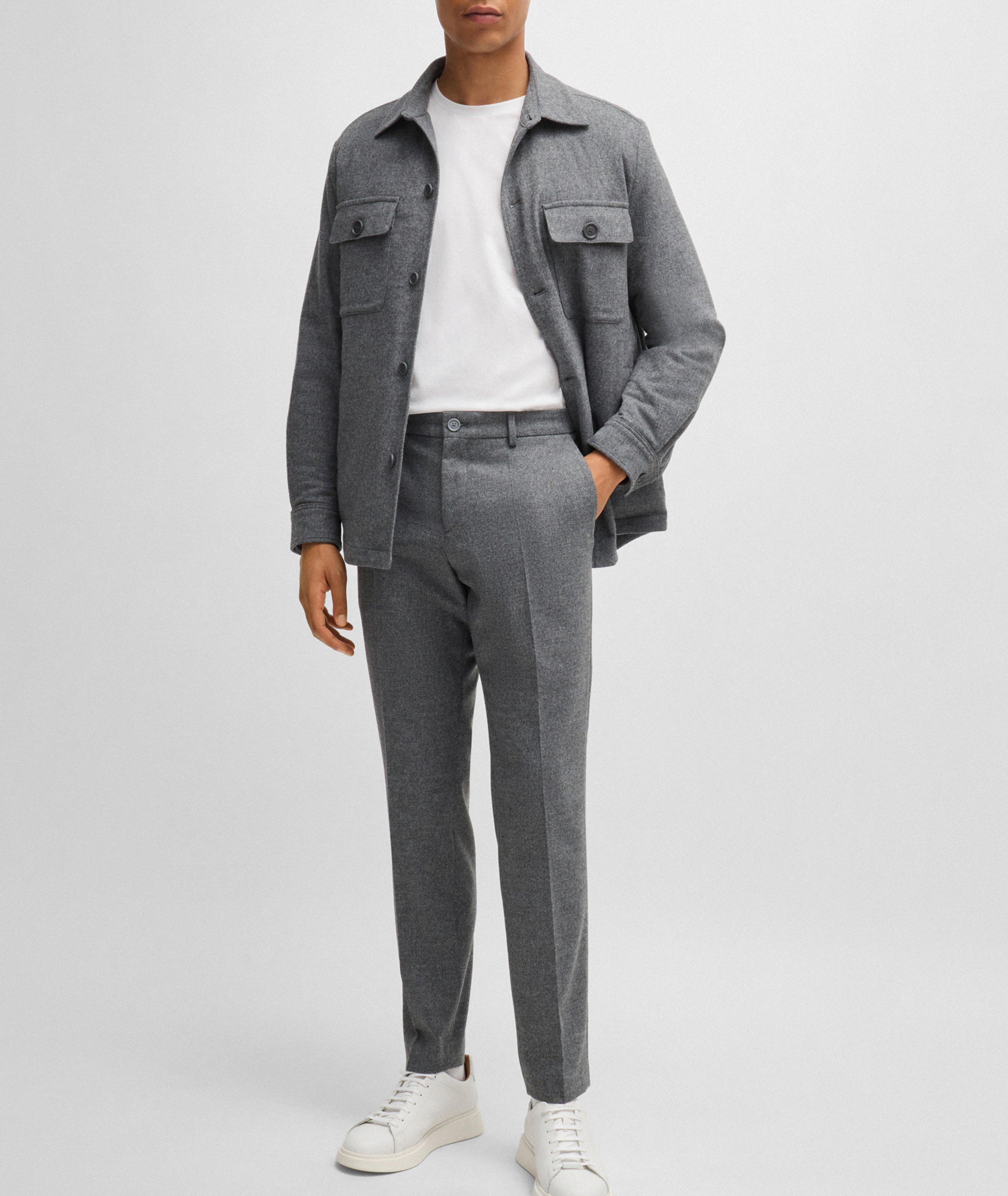 Pantalon Genius en flanelle extensible image 4