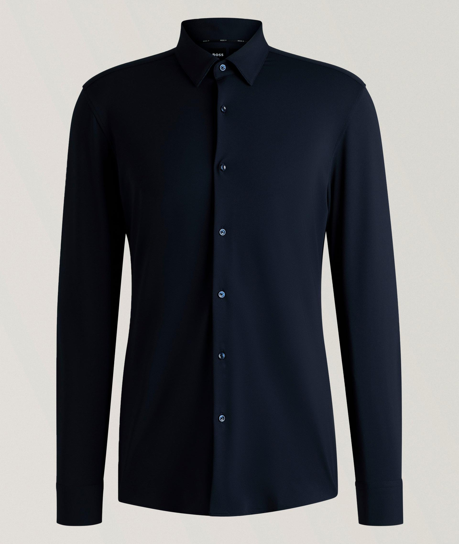 Chemise Hank en jersey de coupe amincie image 0