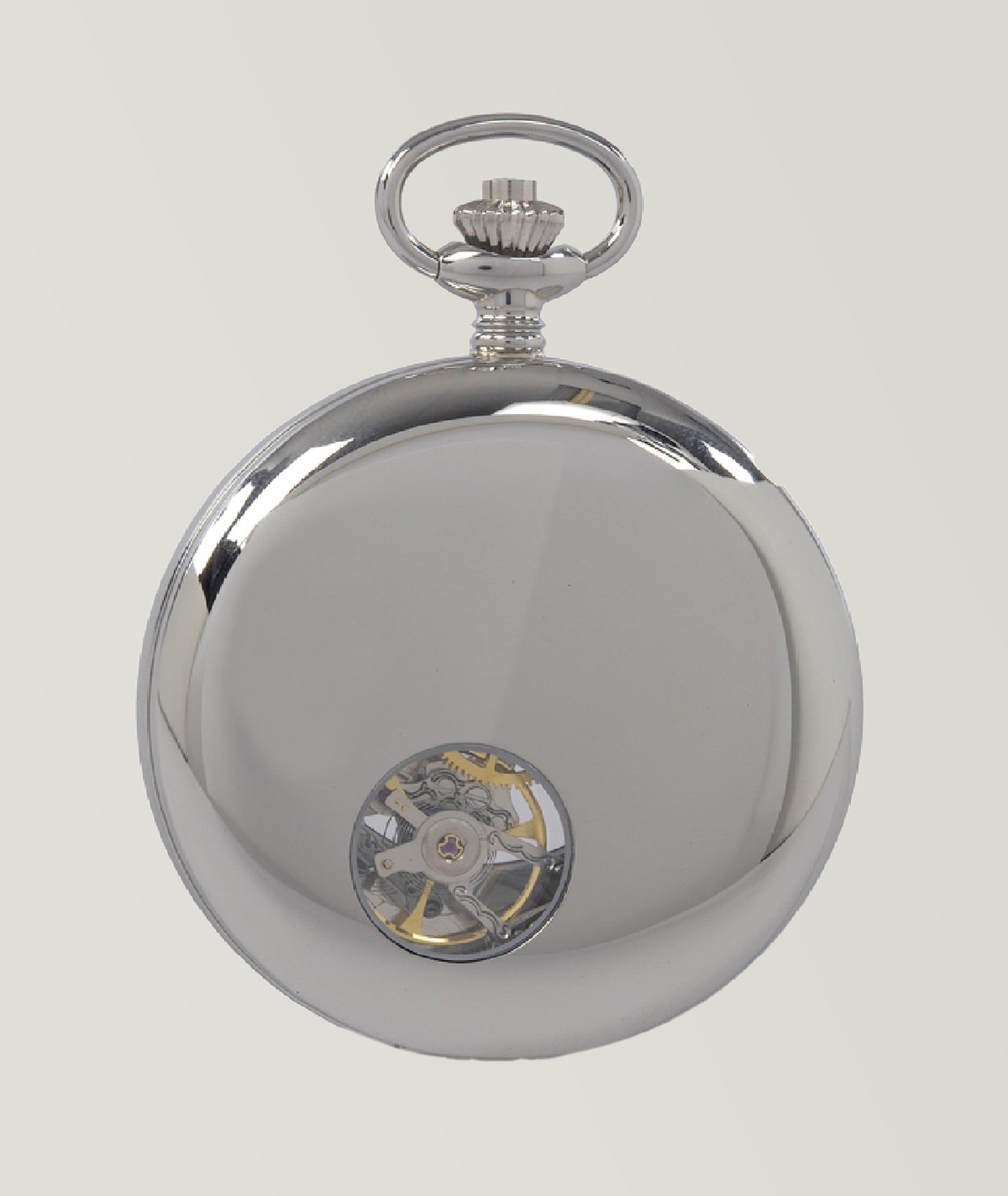 Mechanical Half Hunter Pocket Watch image 3